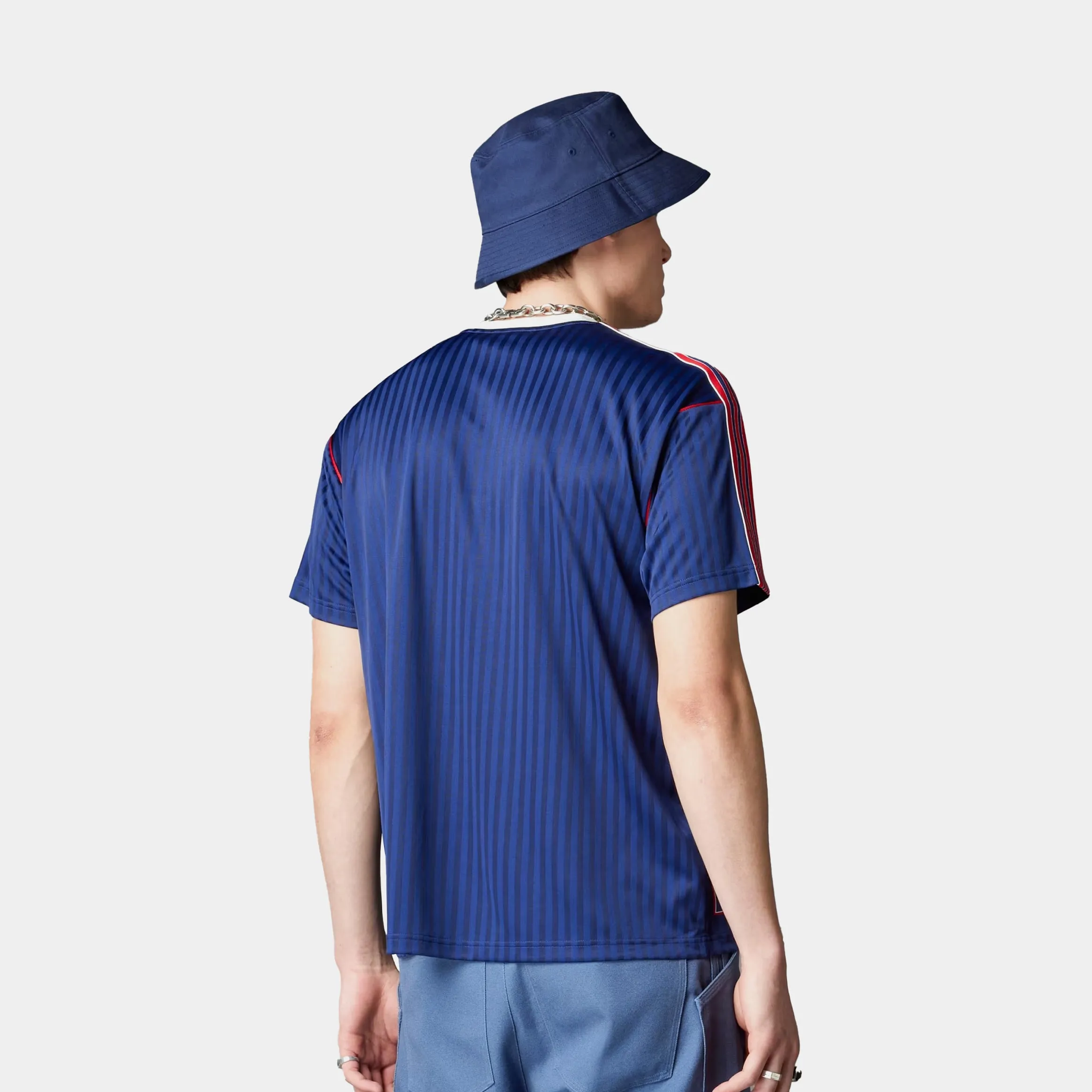 Arsenal Terrance Icon Mens Jersey (Blue/Red) Breathable fabric