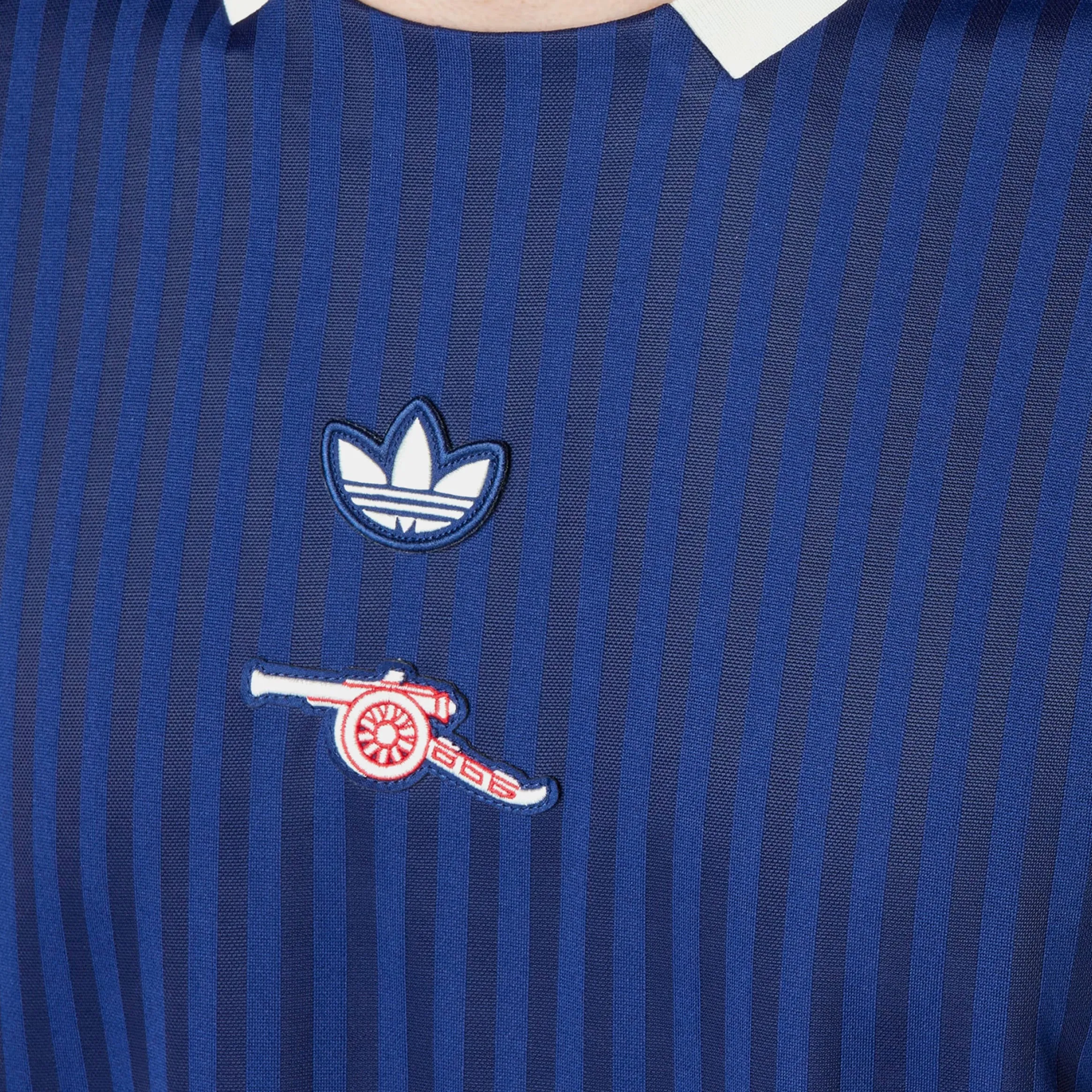 Arsenal Terrance Icon Mens Jersey (Blue/Red) Eco Friendly Recycled Yarn subtle style