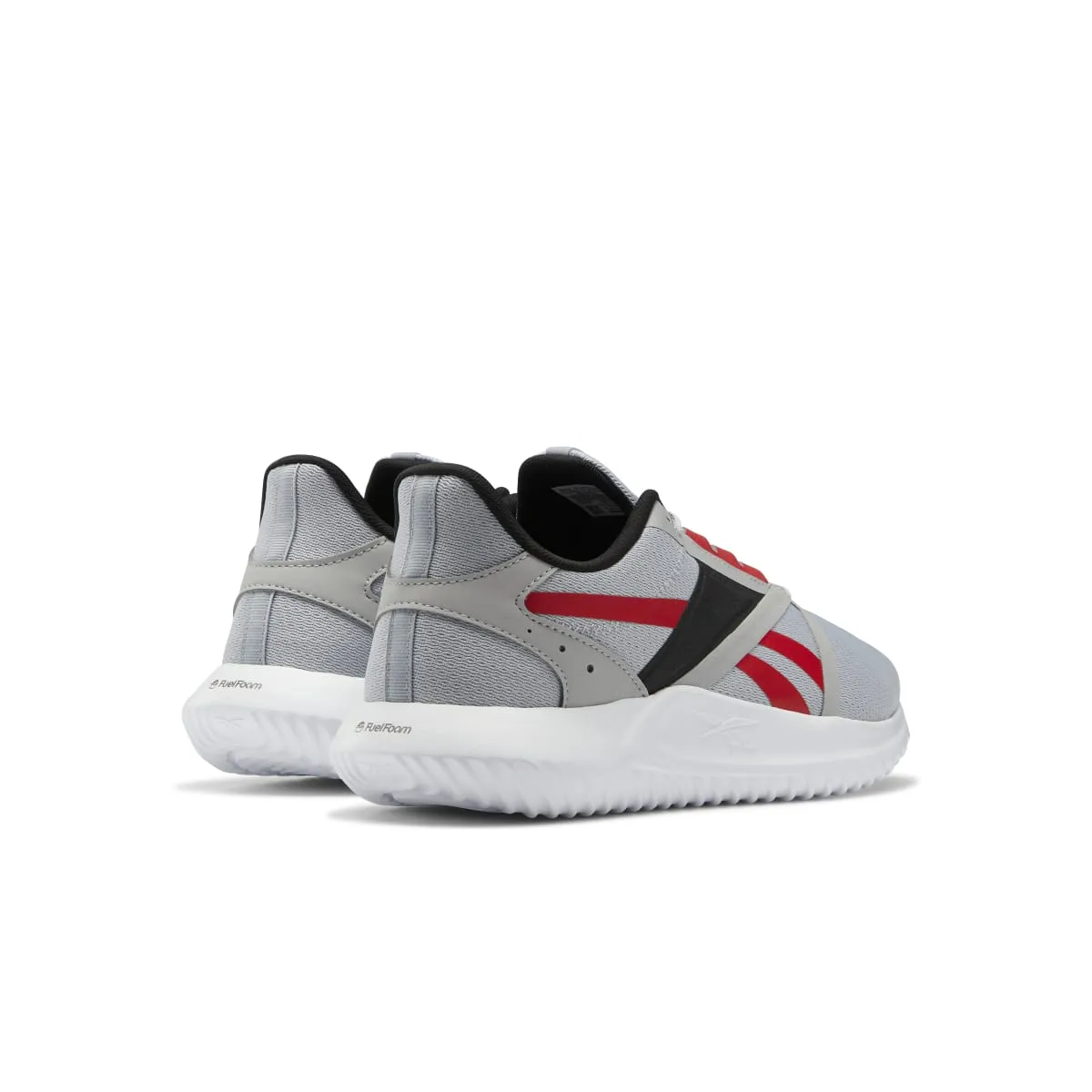 Shock Absorber lightweight construction shoes REEBOK GY4061 ENERGYLUX 3 MN'S (Medium) Grey/Black/Red Mesh Running Shoes