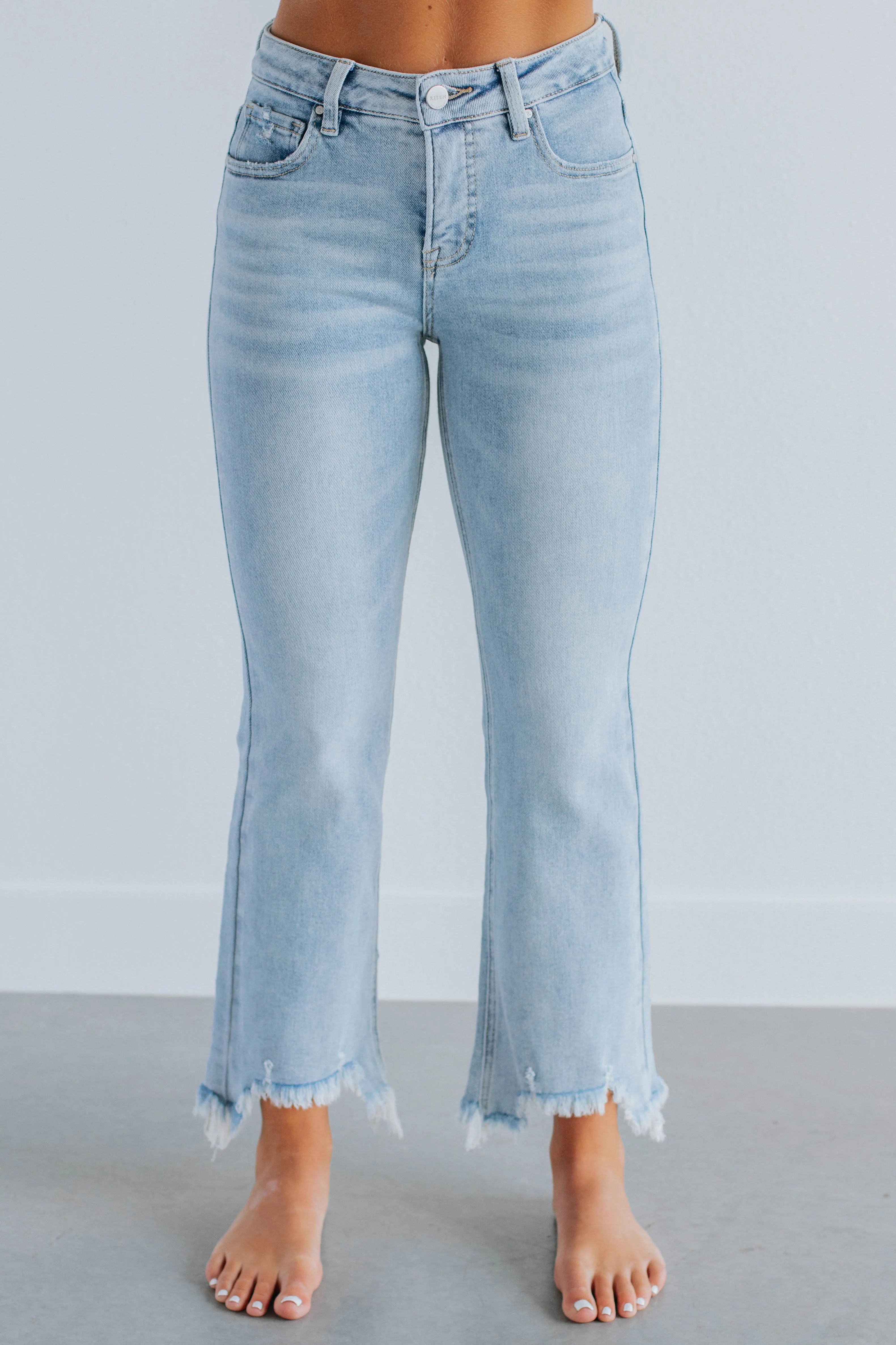 Neona Risen Jeans - Light Wash Minimal Shrinkage Fabric