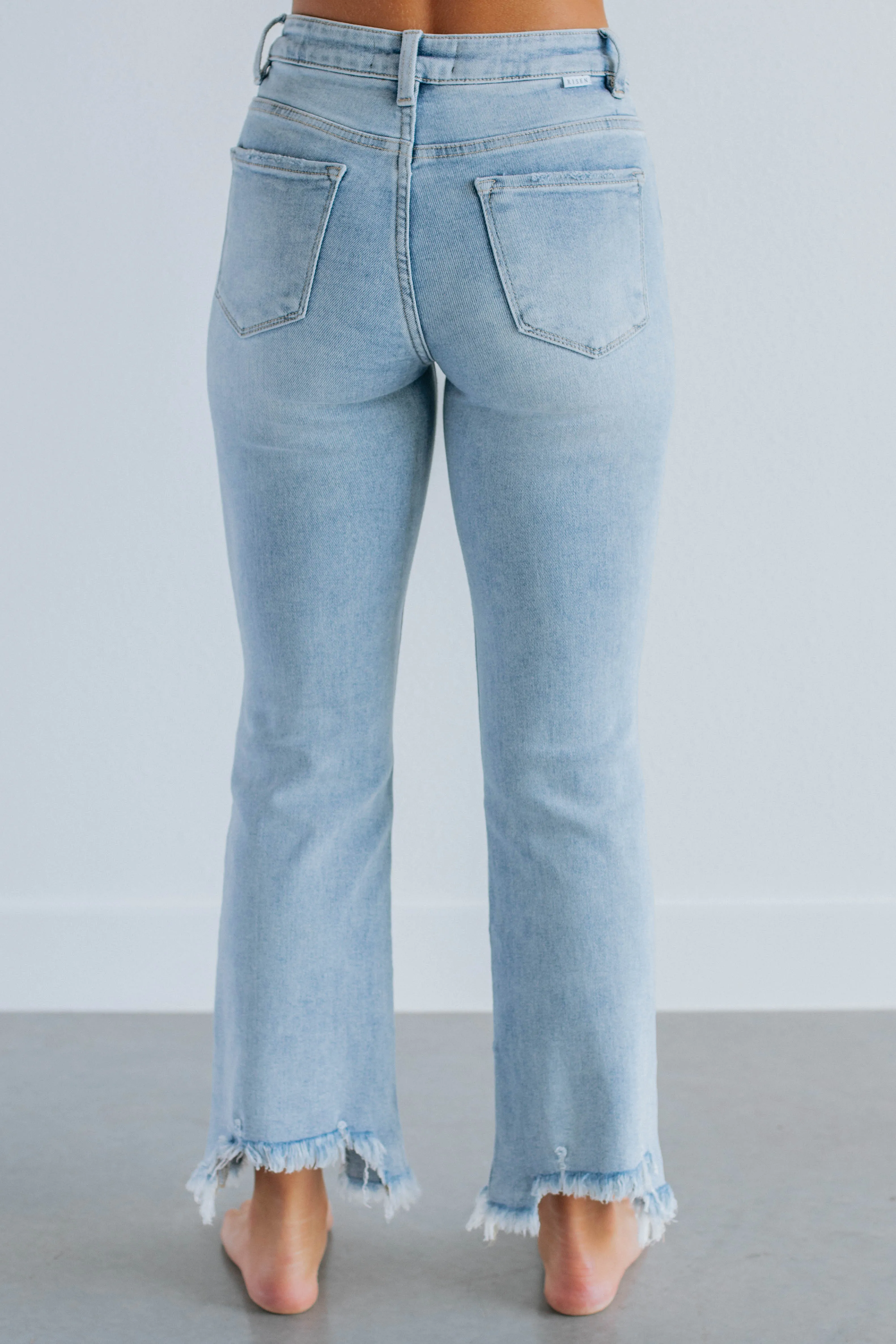 Daily Basic Neona Risen Jeans - Light Wash