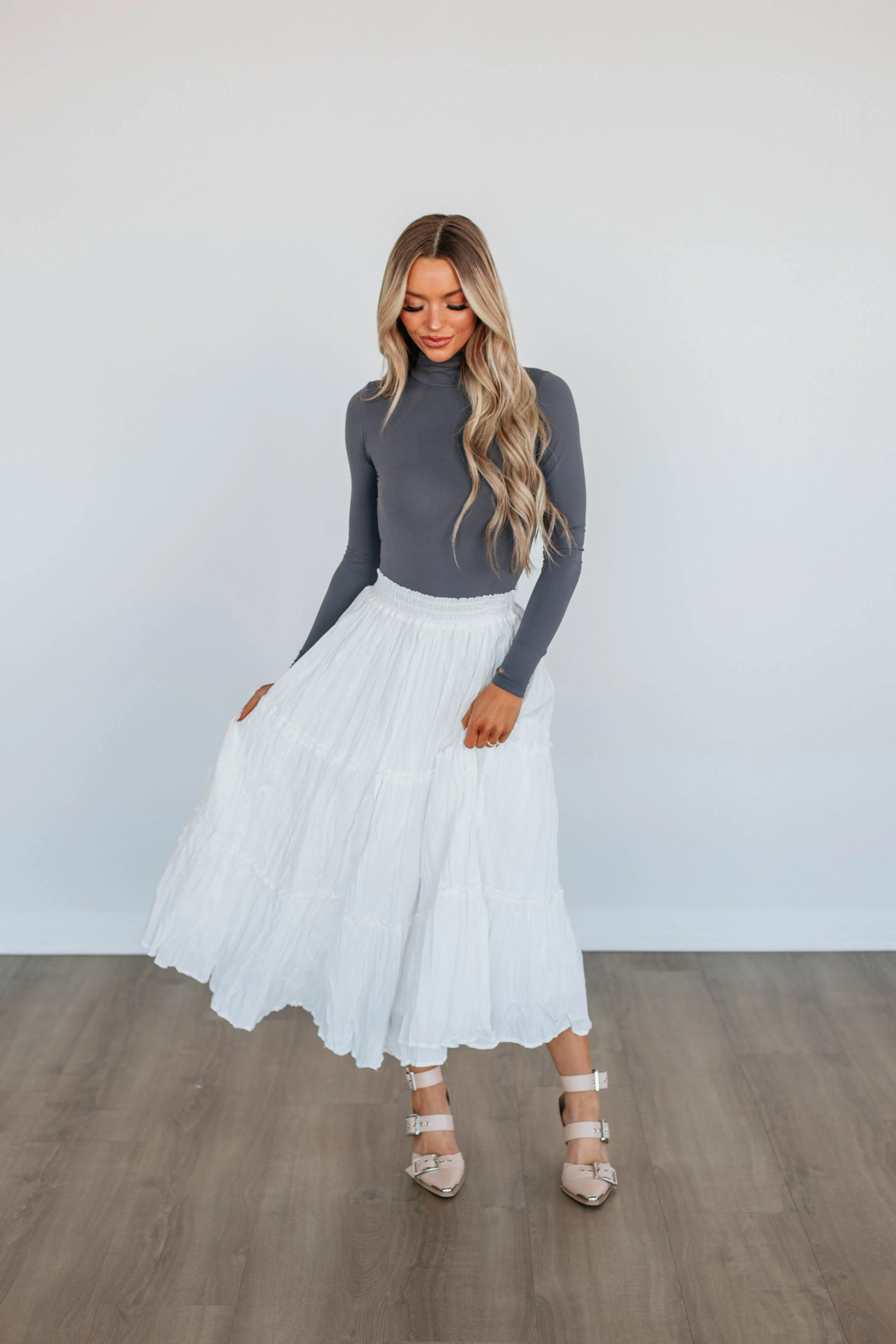 Layer Combo Sonita Tiered Skirt