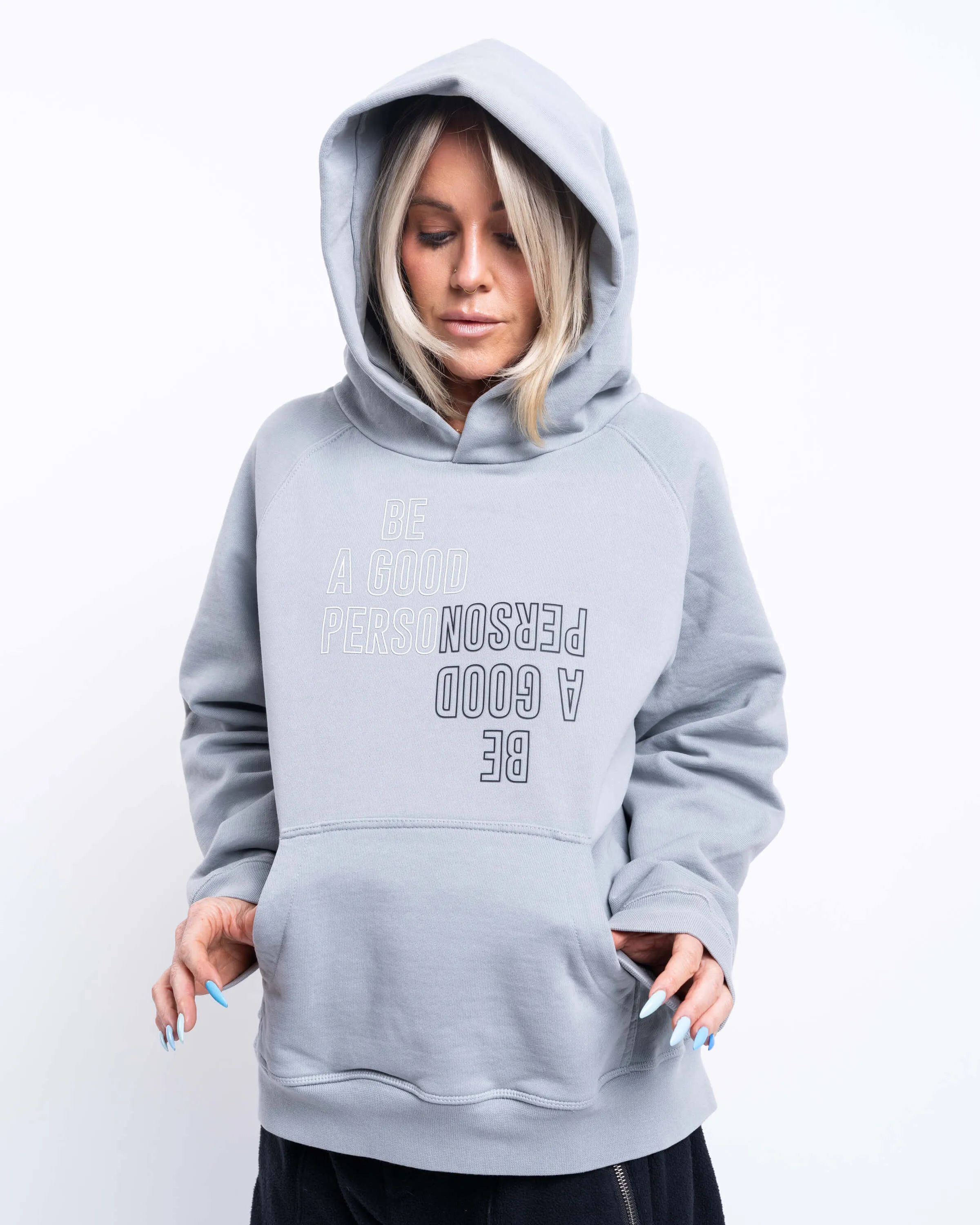 Reflection Heavyweight Hoodie - Mineral Travel Friendly Light Color