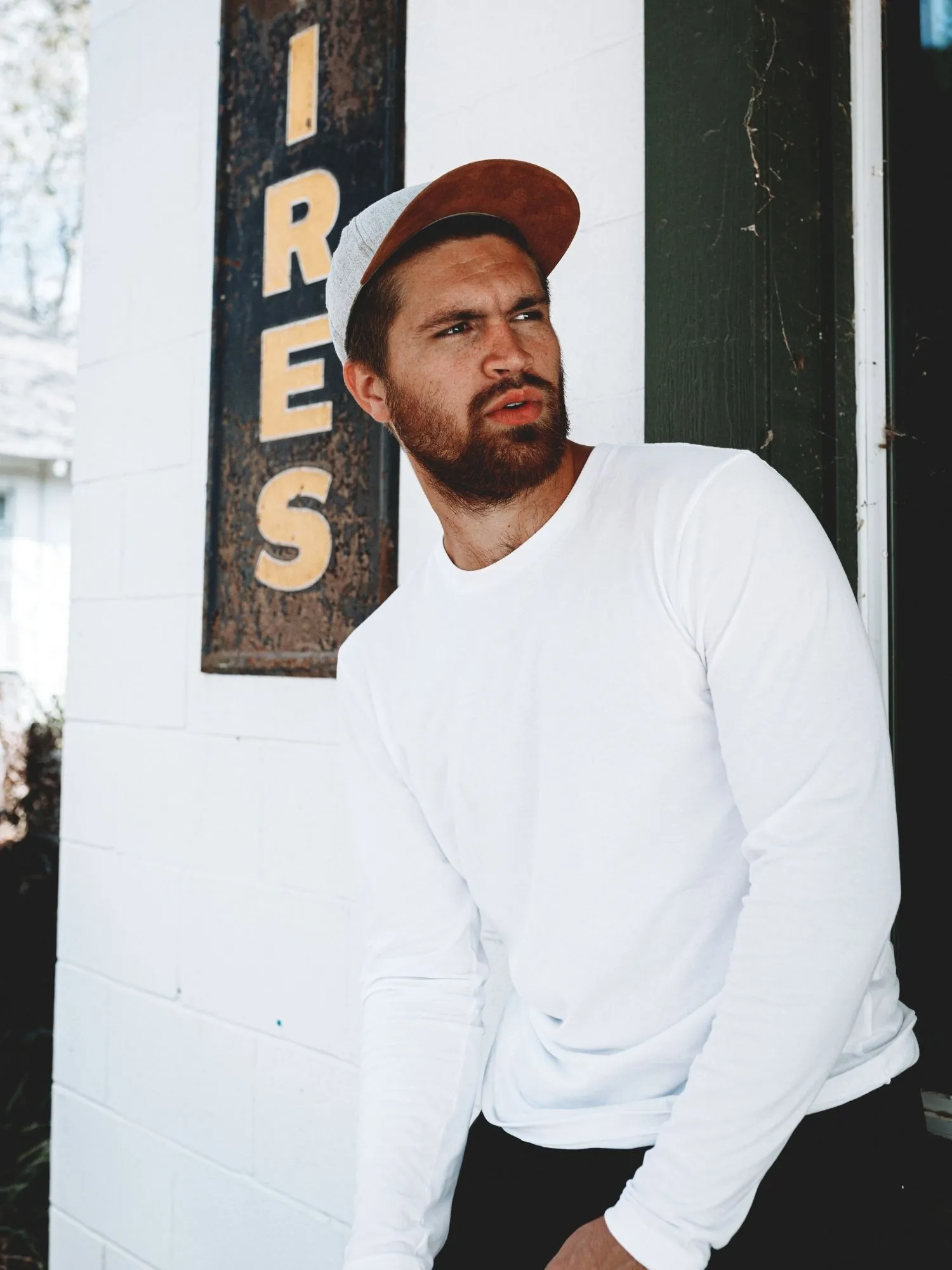 Long sleeved warmth White Long Sleeve Crew Neck