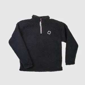 Relaxed Fit Sherpa Pullover HoodedStyle
