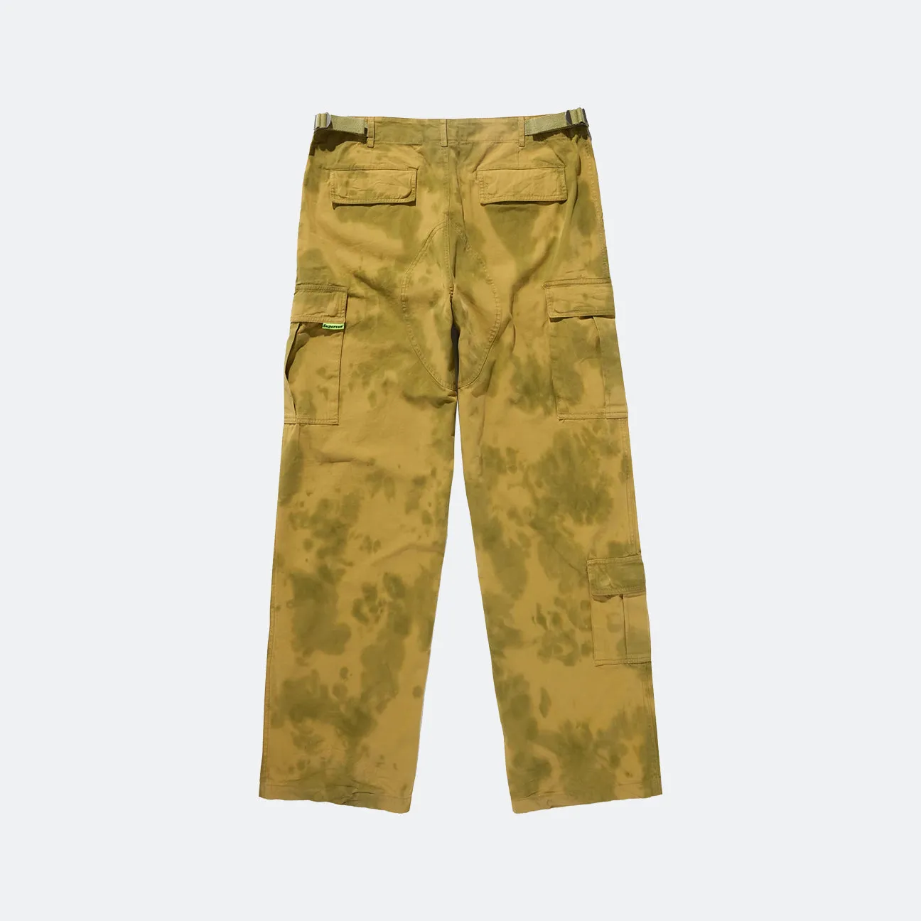 Twill Weave Texture Supervsn Cargo Pant - Curry