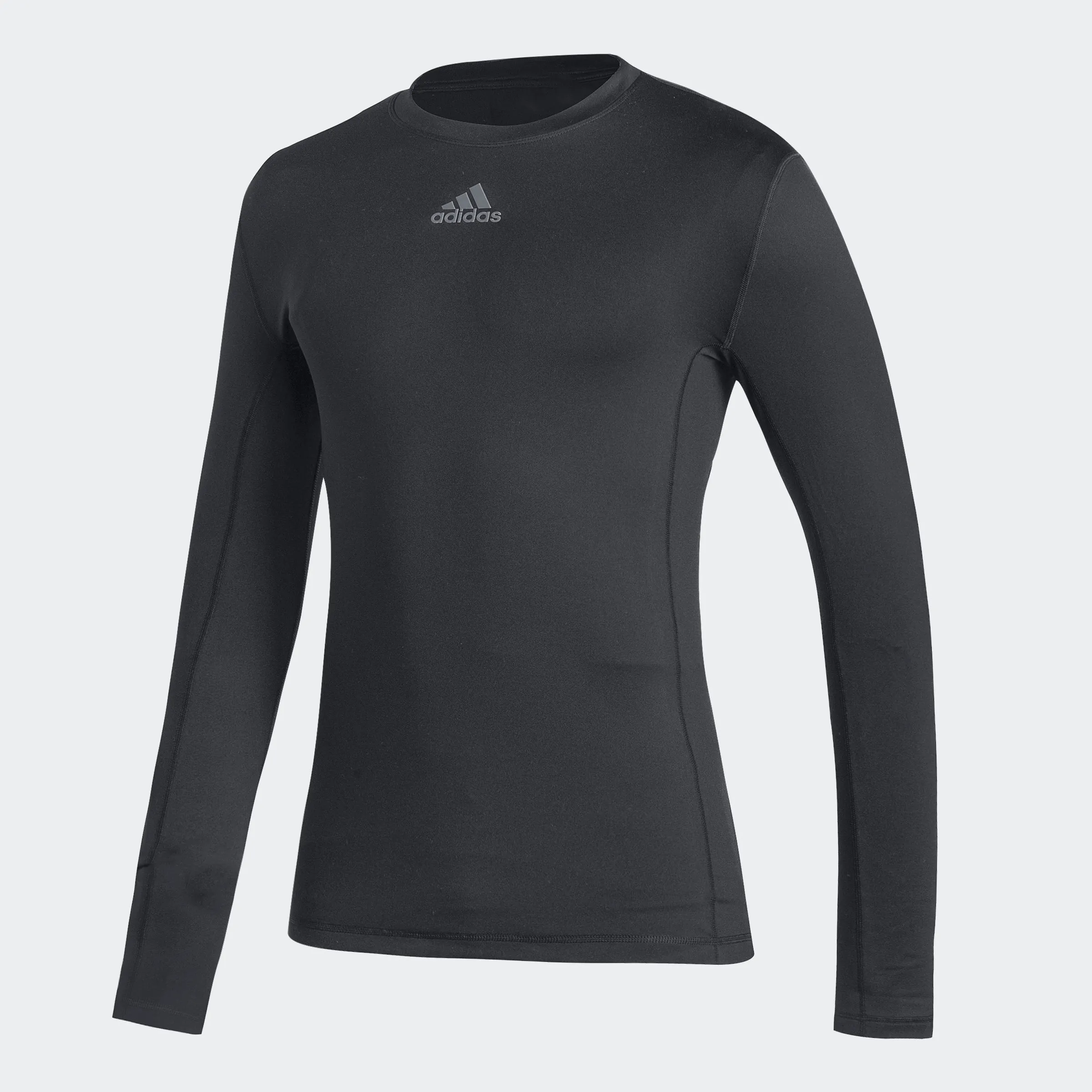 Fit For All adidas TECHFIT Long-Sleeve Warm Top | Black | Men's