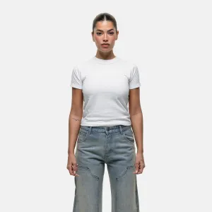 Premium Cotton Blend Reverse Off White T-shirt