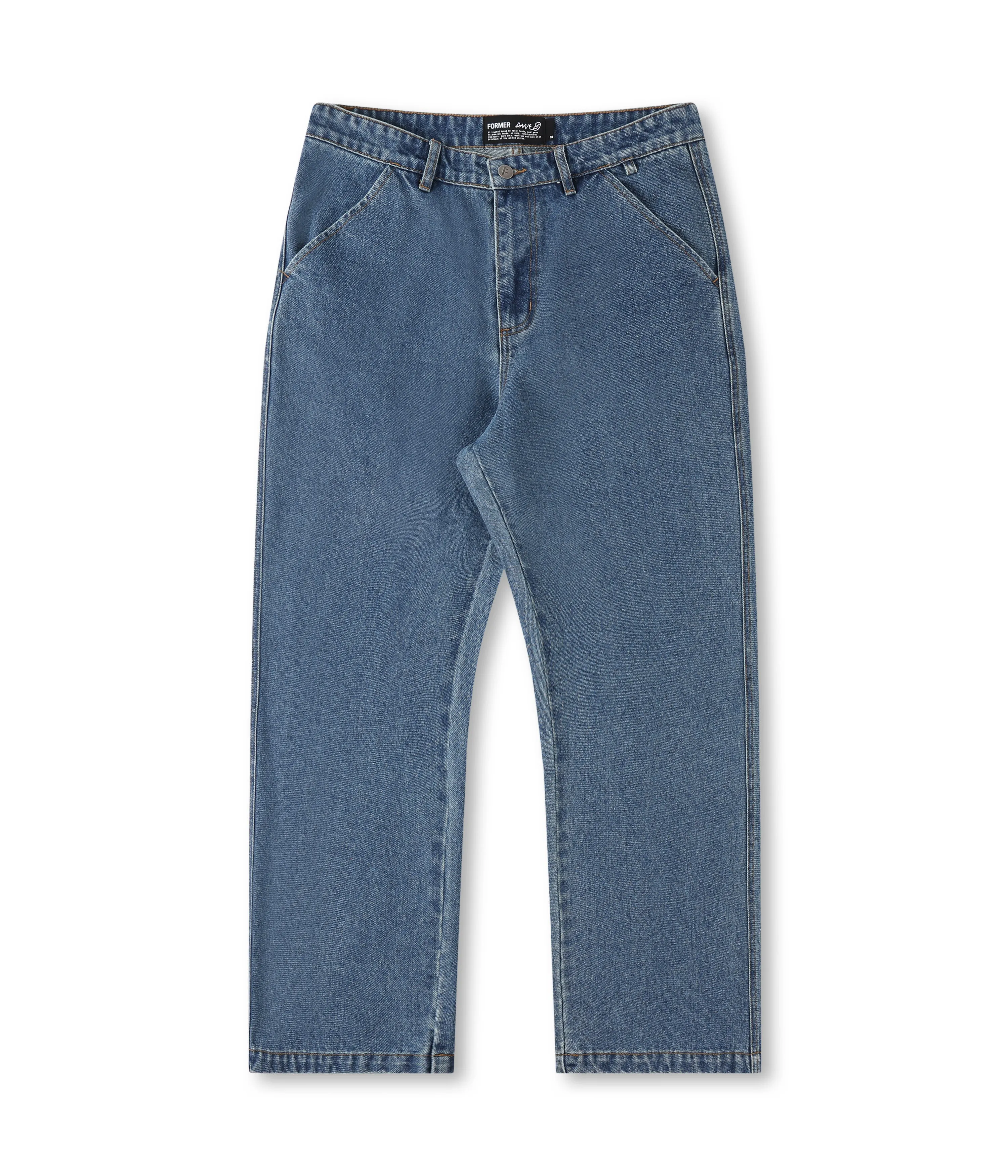 REYNOLDS FLATLINE DENIM PANT // DARK BLUE Easy Motion