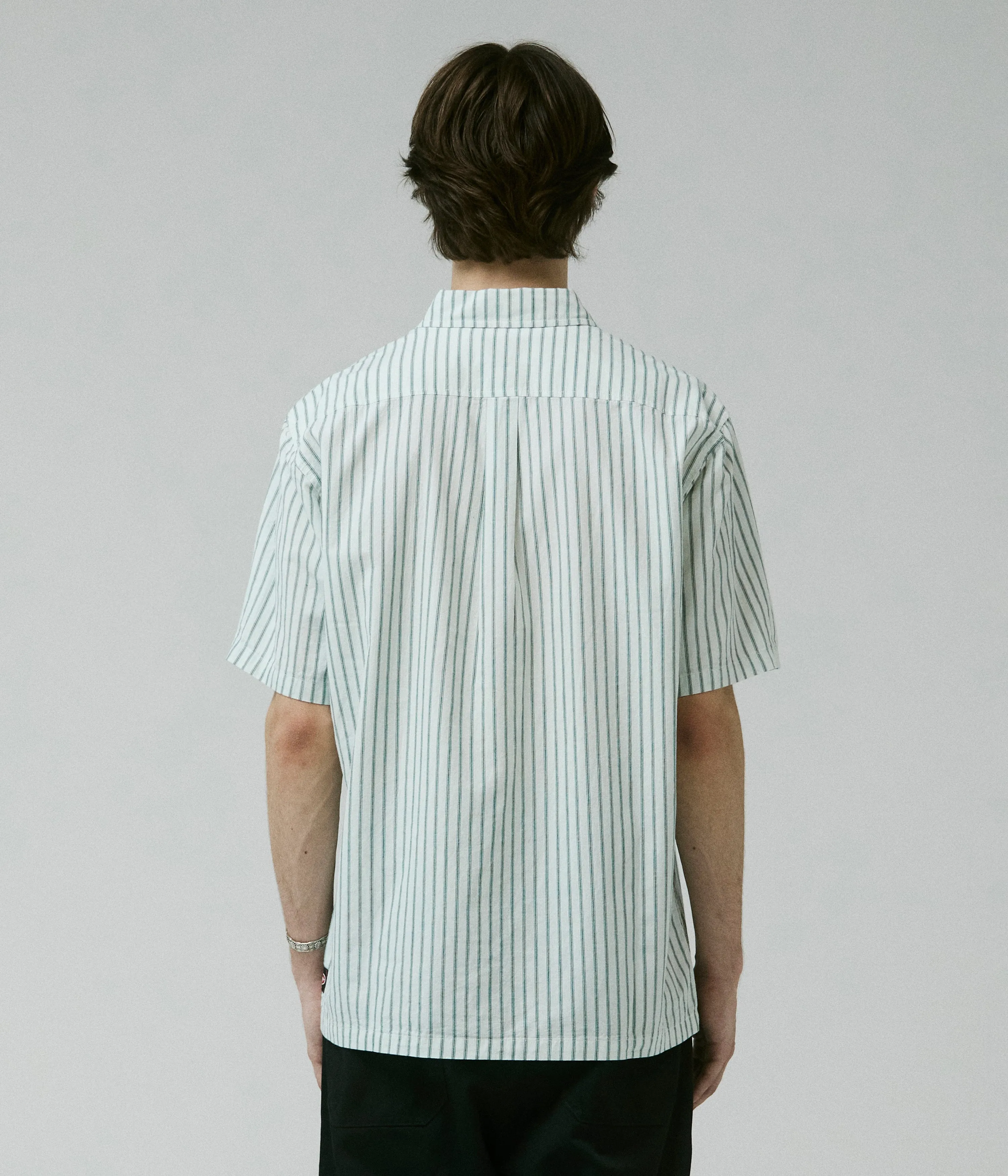 REYNOLDS STRIPE SS SHIRT // BONE Minimalist Design
