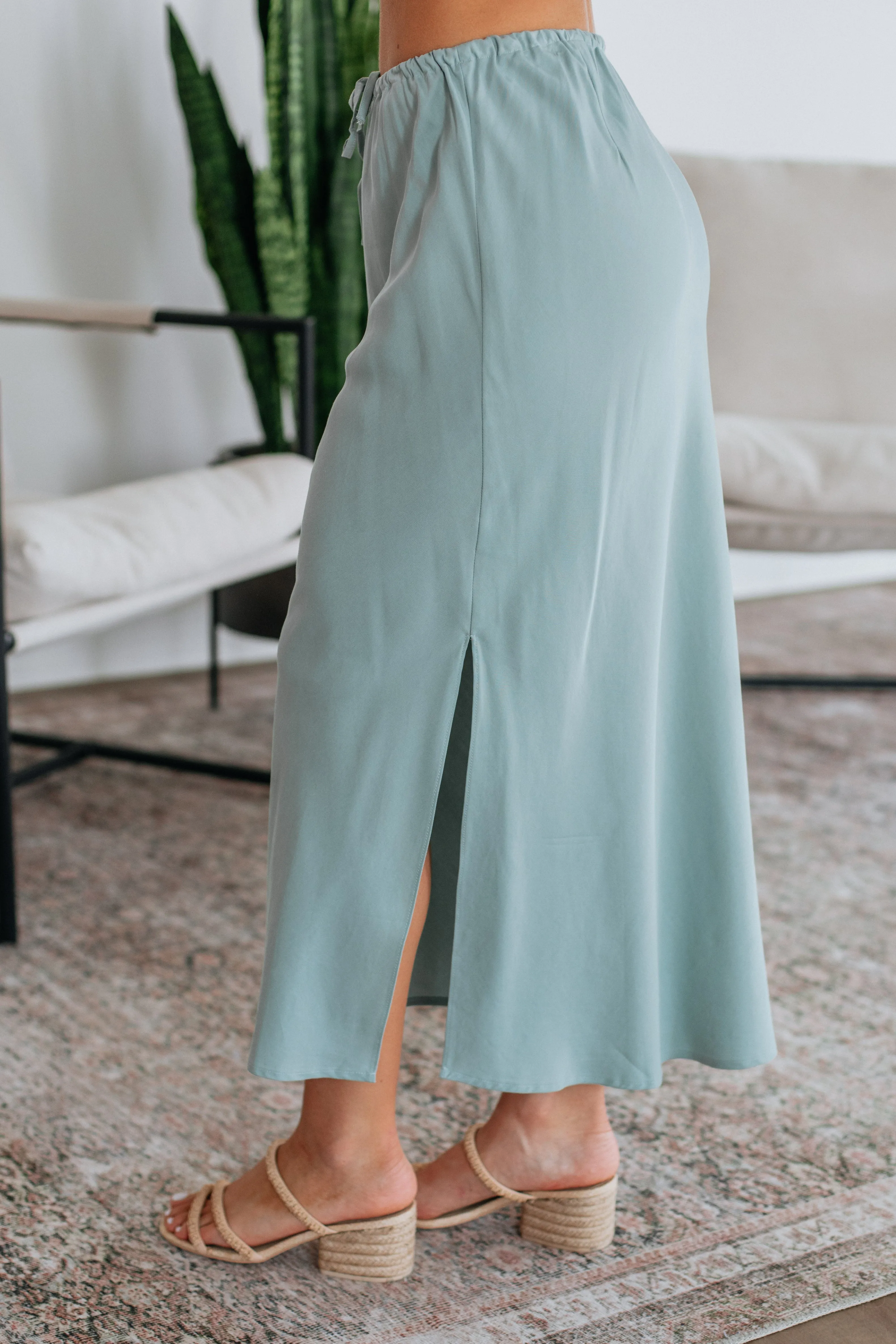 Bestseller Item Bold Statement Patience Skirt - Dark Sage