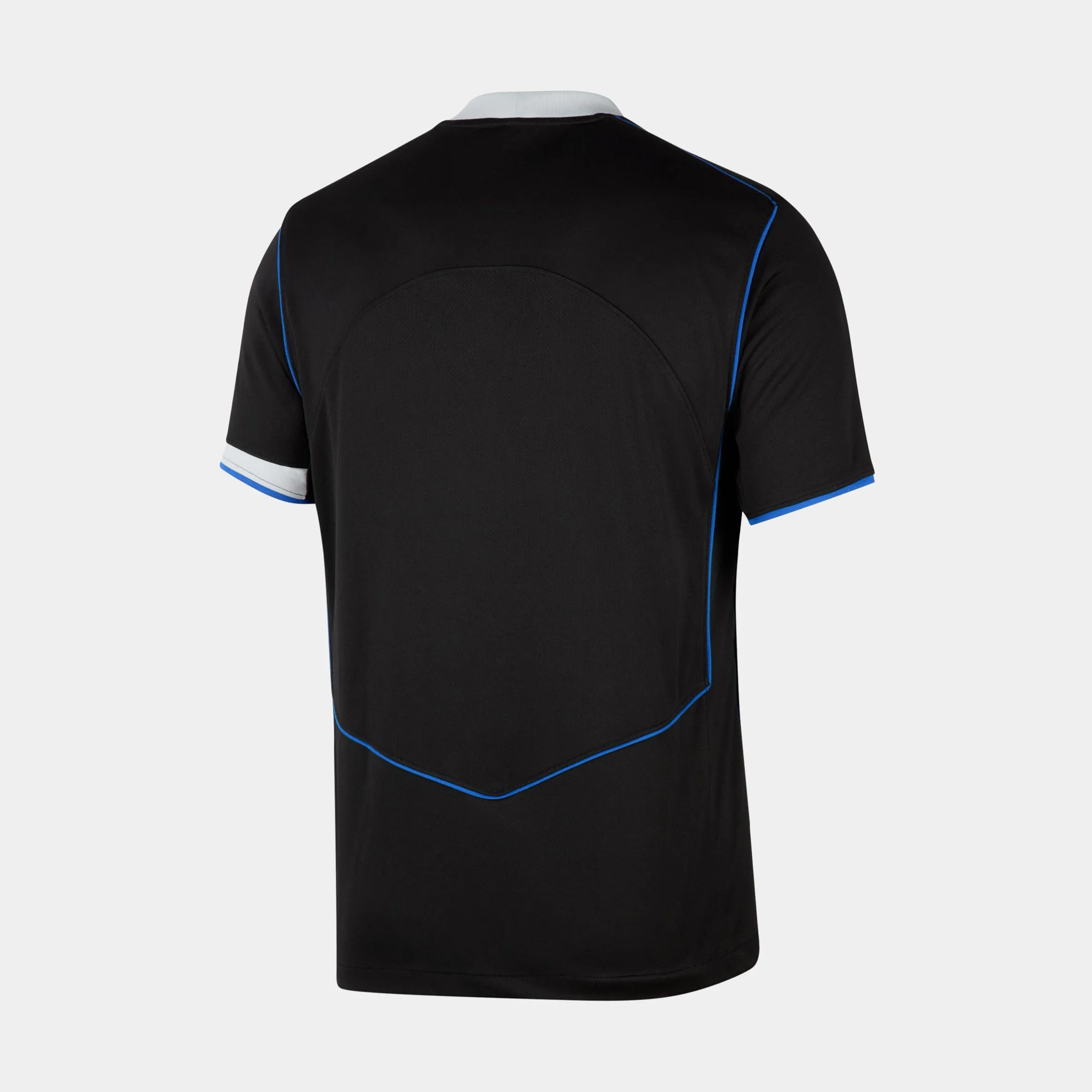 Non Slip Hem Chelsea FC 2025/26 Stadium Third Replica Mens Jeresy (Black/Field Silver/Game Royal/Field Silver)