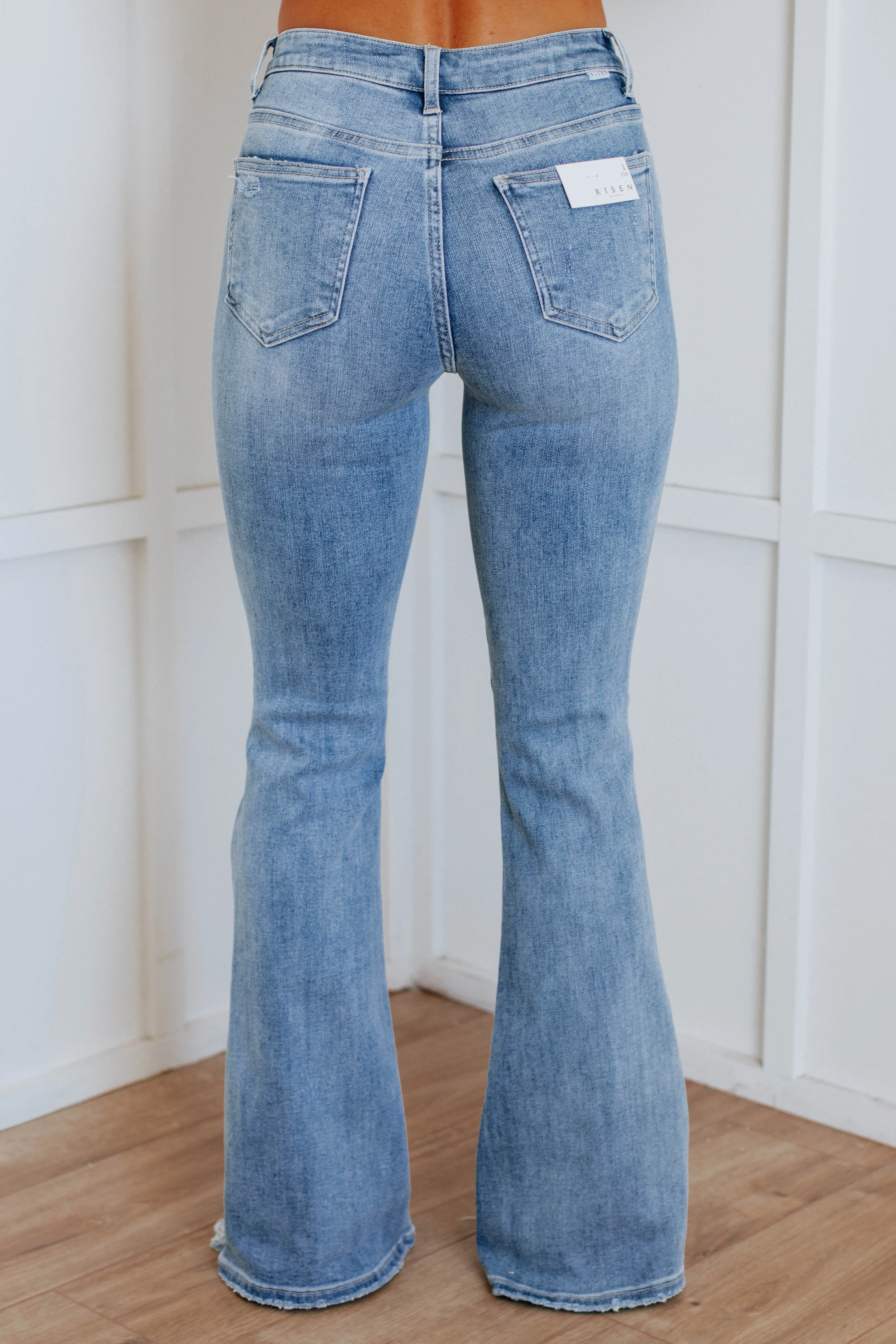 Smart Layer Sustainable Dye Methods Samiya Risen Jeans - Light Wash