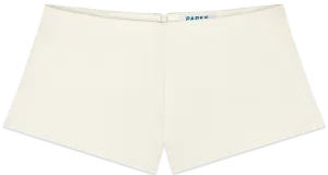 HighBackRise Satin Shorts