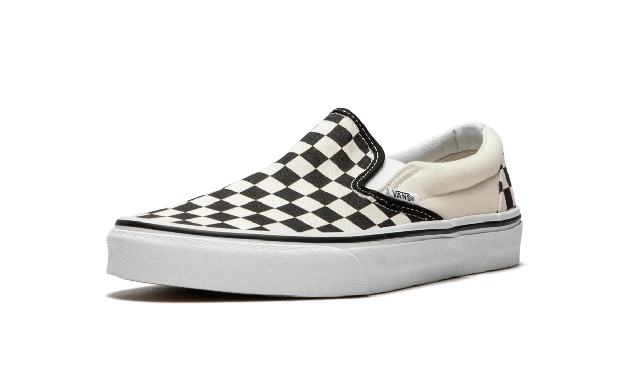 Classic Slip-On "Checkerboard" Comfortable Design Comfort Grip