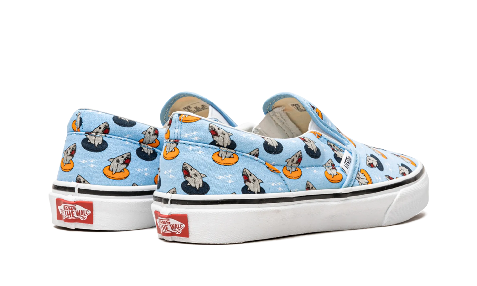 Classic Slip On GS "Floatie Sharks" Star Shine