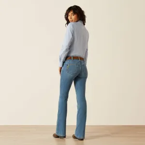Minimalist Design Night Out Neutral Textured Ariat Women's Perfect Rise Naz Bootcut Jean in Crete (Available in Regular & Plus Sizes)