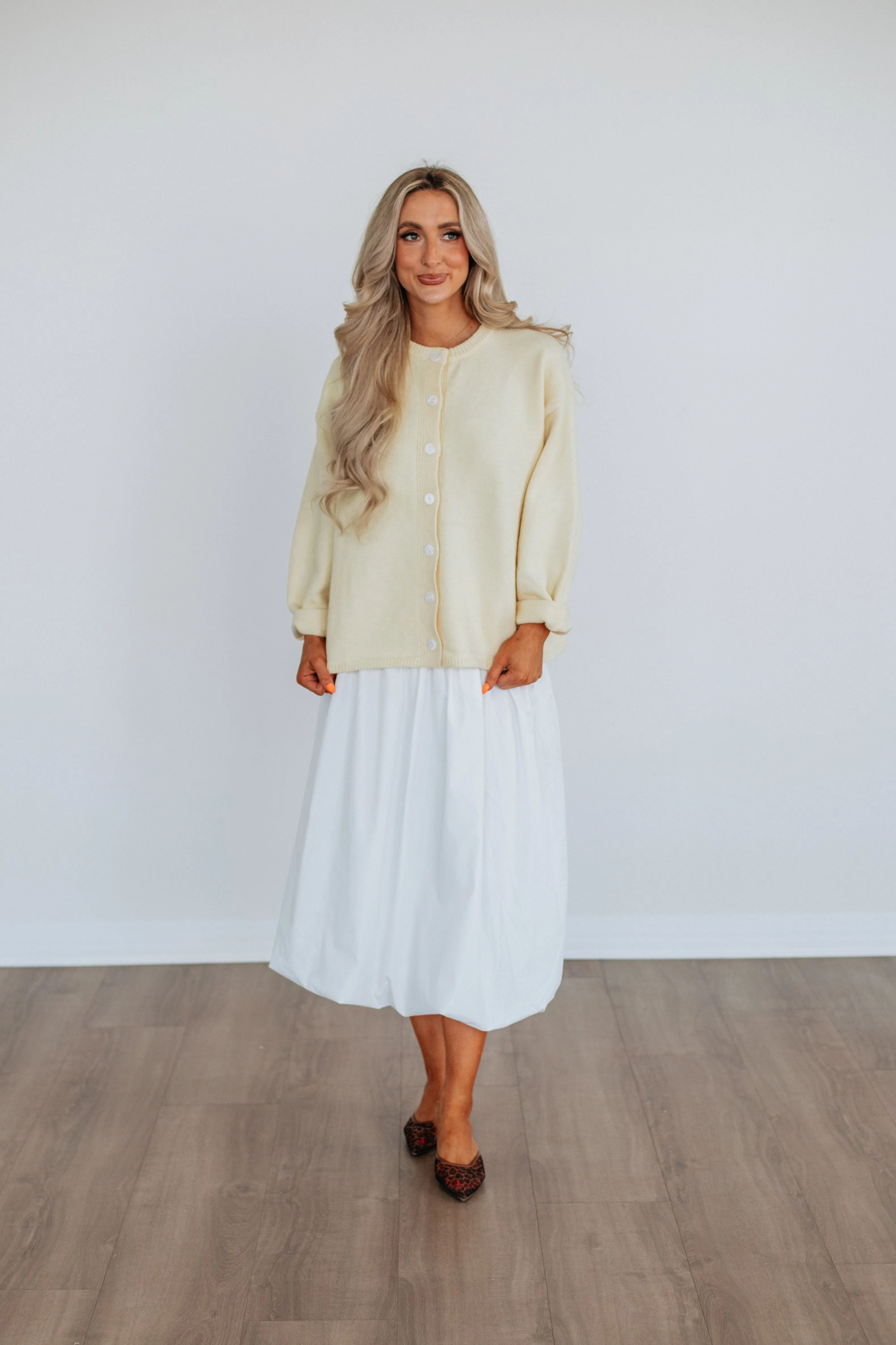 Matte Finish Outfit Diary Mihaela Midi Skirt