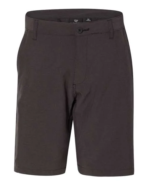 Light Reflective Trim Burnside Men's Hybrid Stretch Shorts