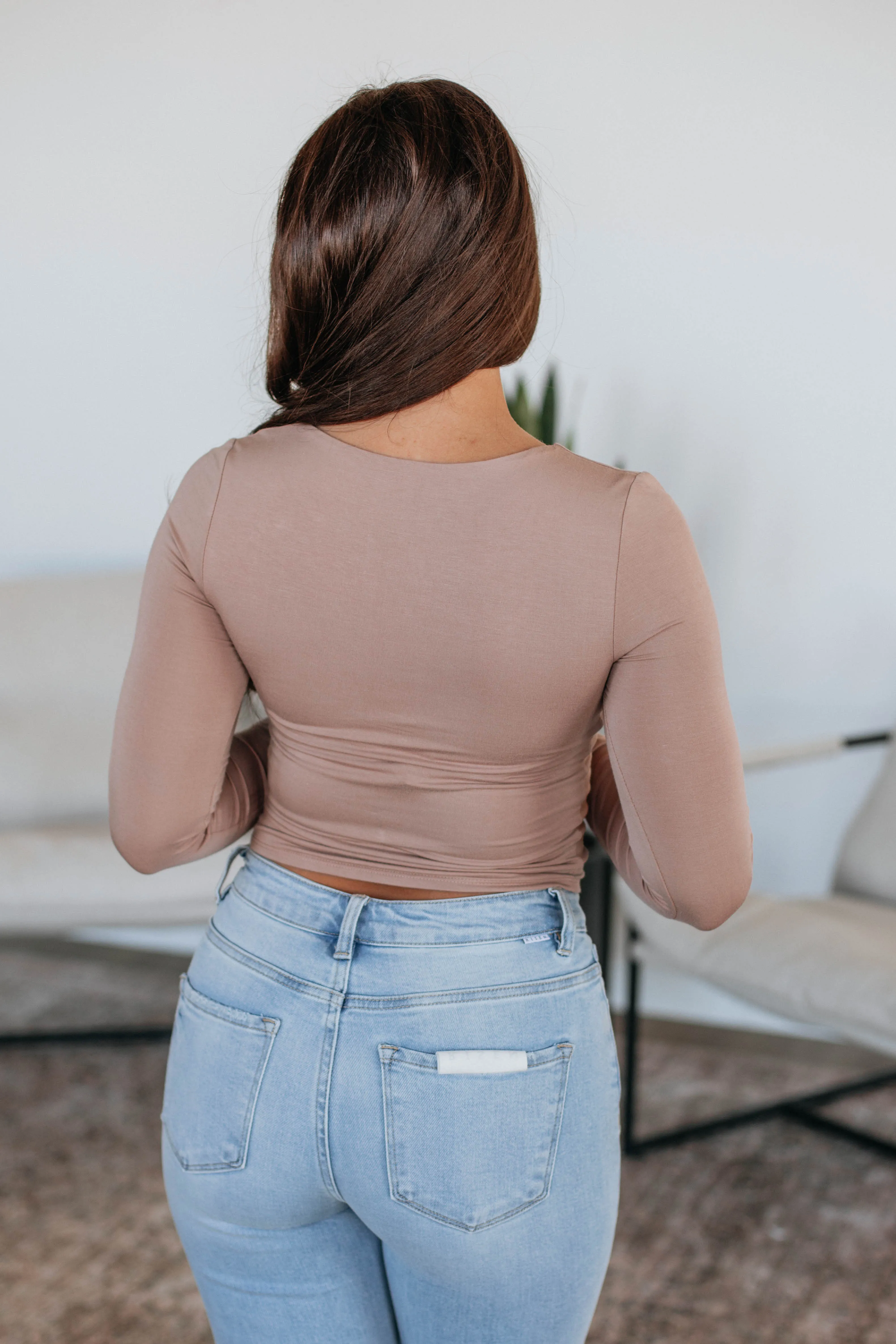 Shayla Basic Top - Hazelnut Trendy Basics