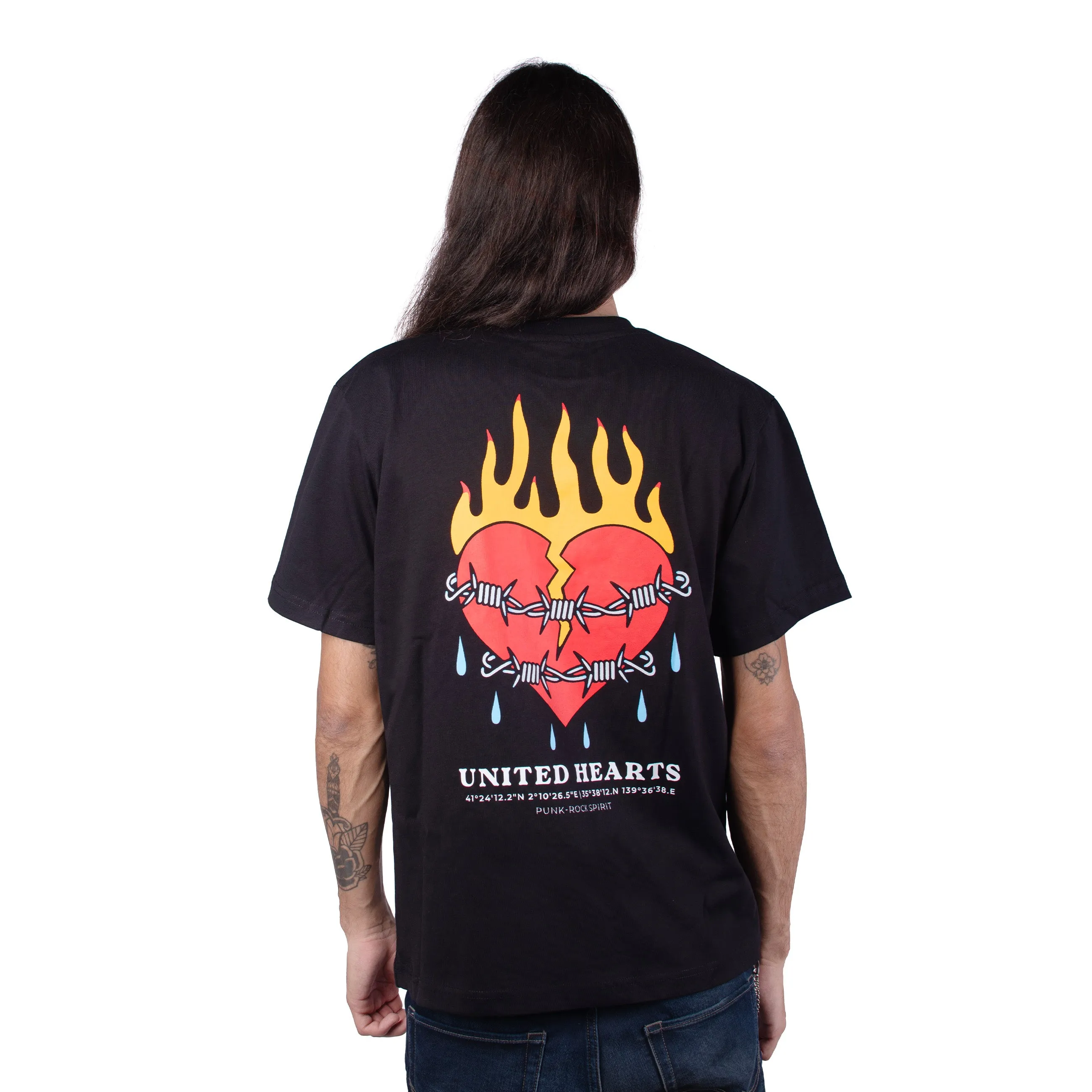 United Hearts - T-Shirt SeamlessSidePanels Easy Care Material