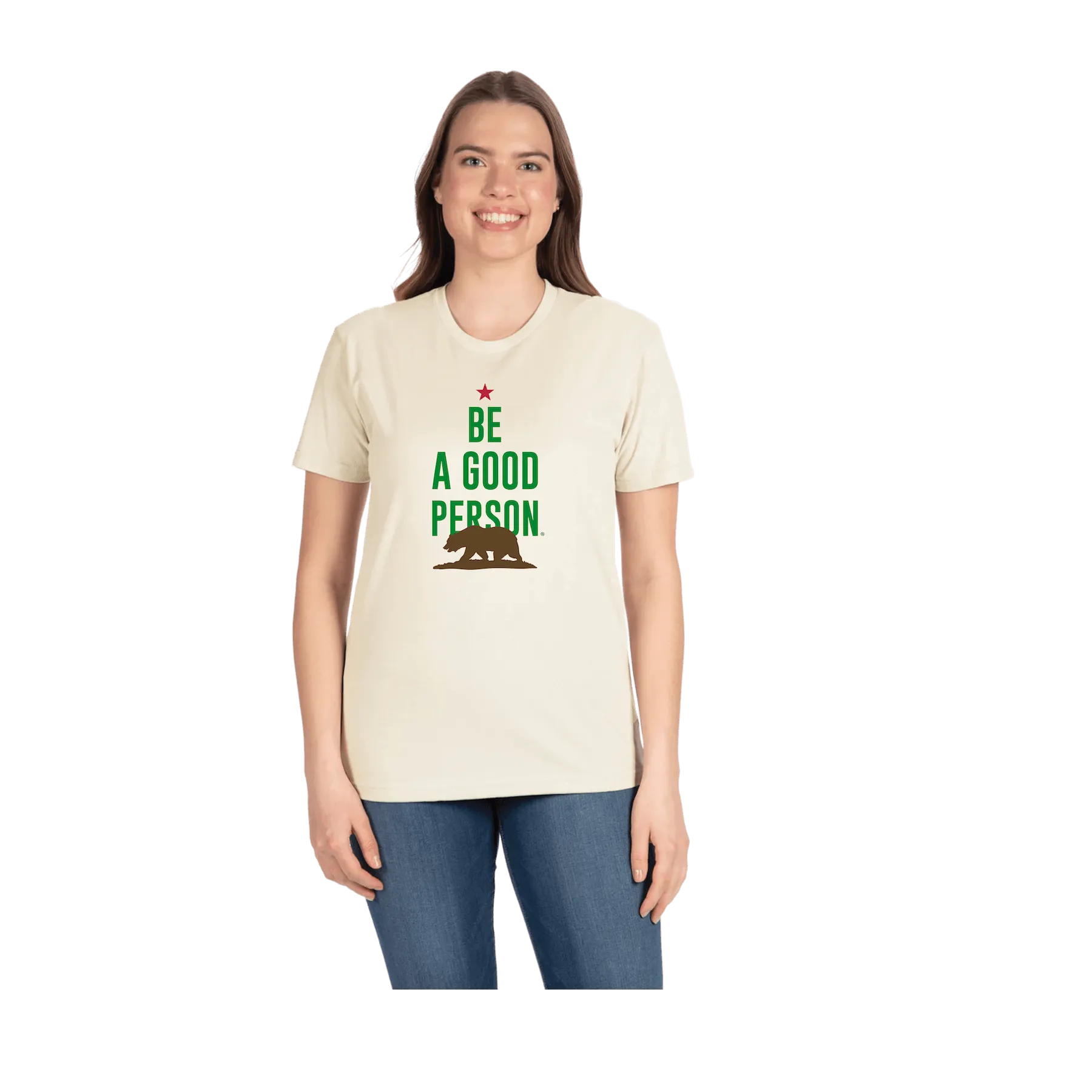 Breathable Stretch homecoming Signature California Hometown T-Shirt - Cream