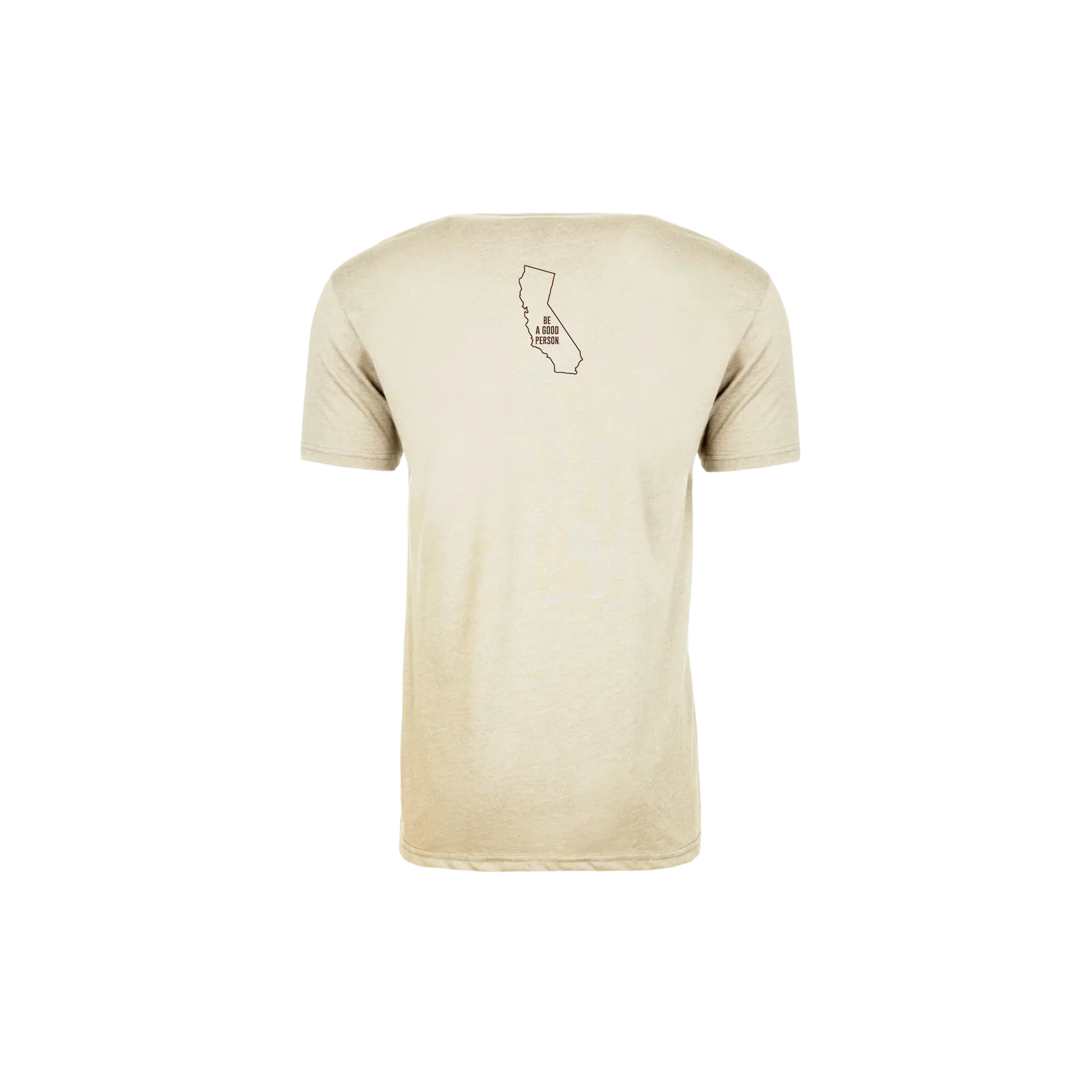 Signature California Hometown T-Shirt - Cream Drop Shoulder Cut