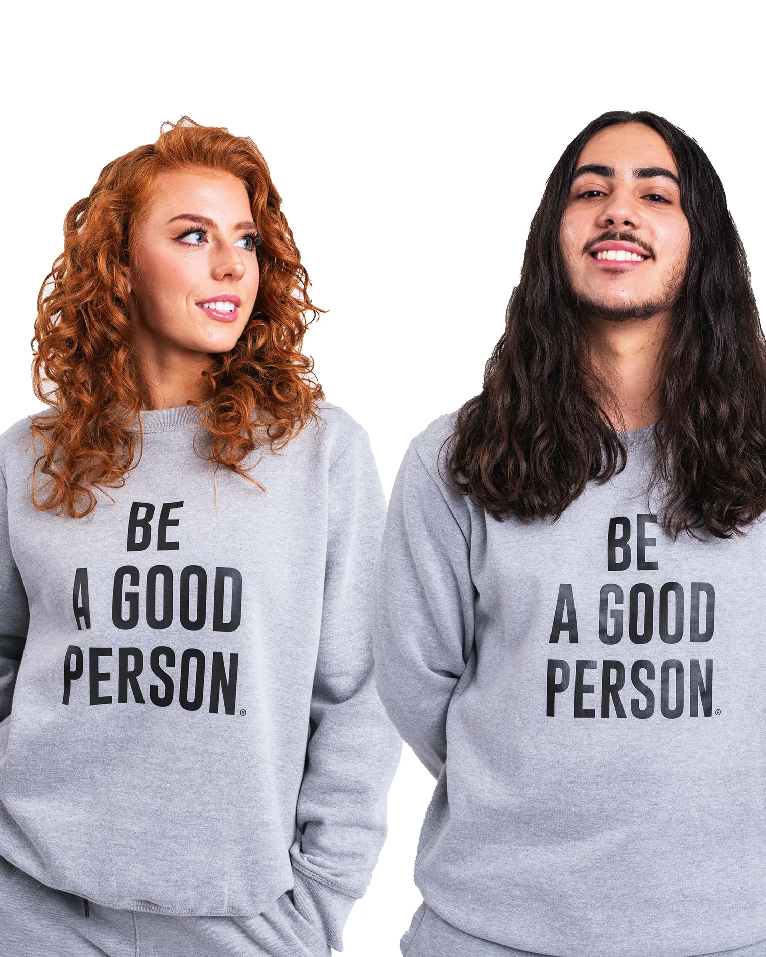 Signature Crewneck - Heather Grey product business casual suitability