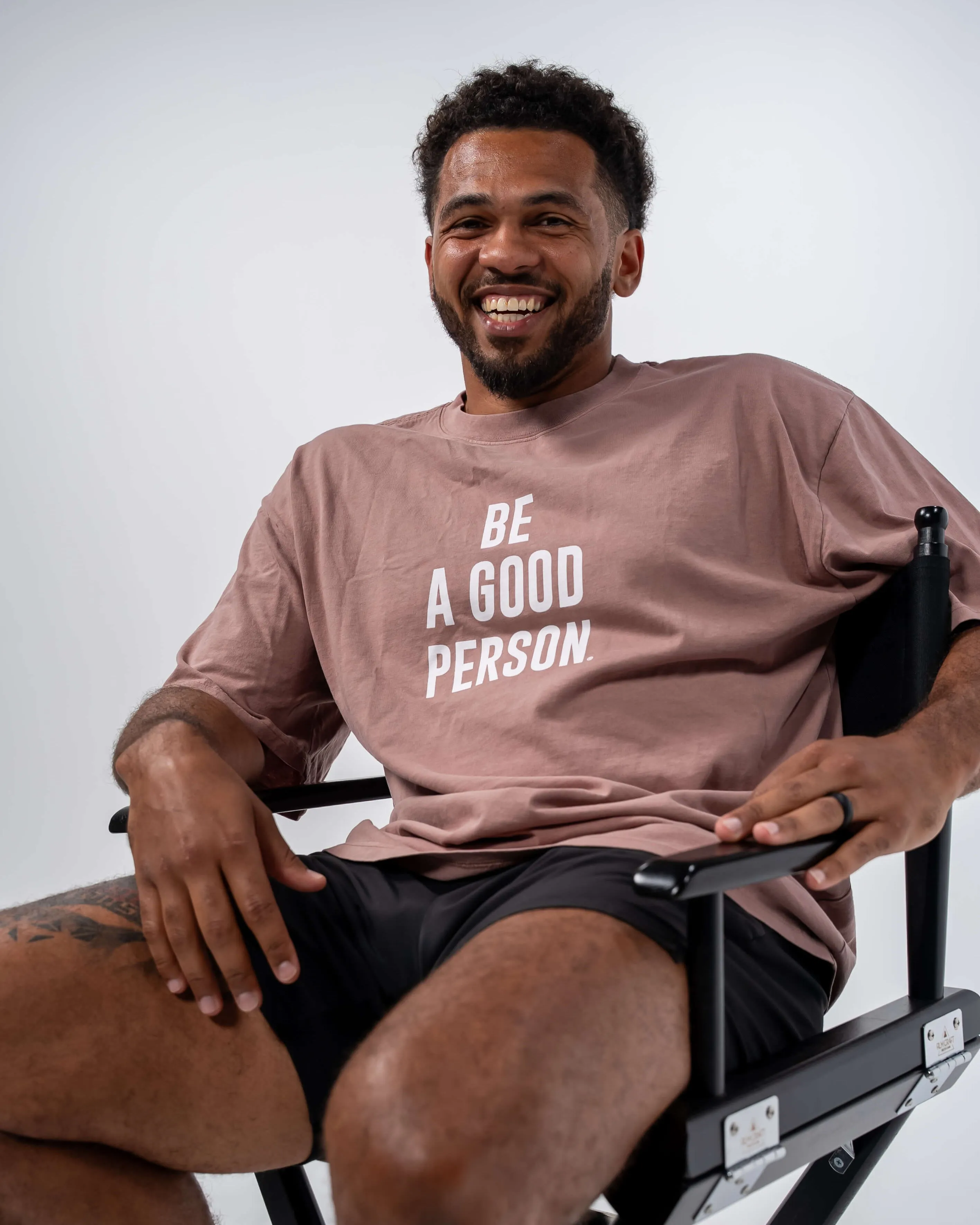 Signature Heavyweight Box T-Shirt - Mauve sports activity Fashionable Ease