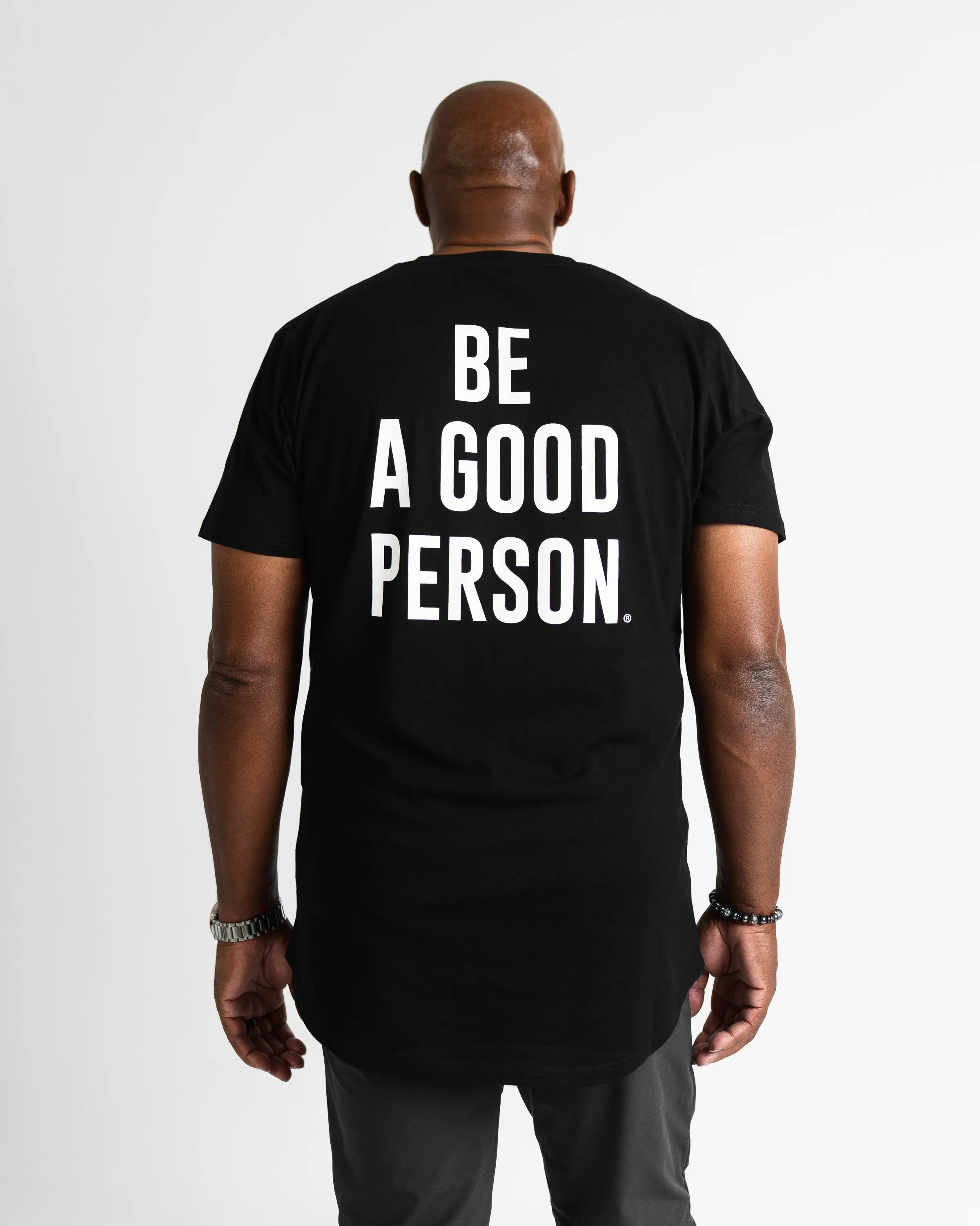 Comfort Design Adult sophistication Signature Heavyweight Scallop T-Shirt - Black