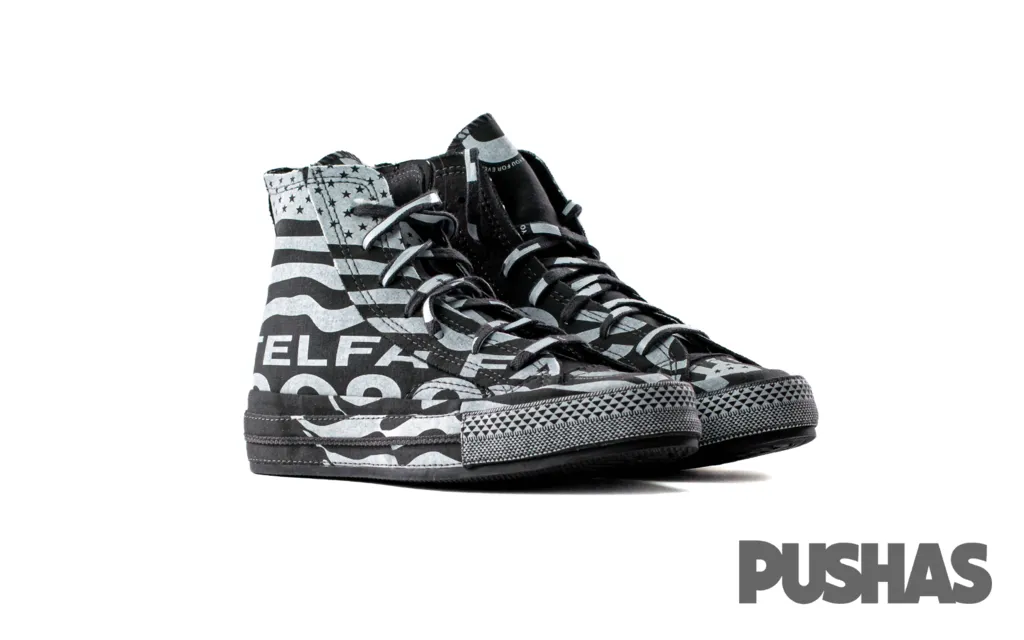 Chuck Taylor All-Star 70 Hi x Telfar 'Black White' (2020) Snow Step quick dry