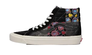 Sk8-Hi 38 DX Anaheim "Positivity Patchwork Black" Ventilation holes