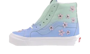 Quick Fit Sky Light Sk8-Hi 38 Dx Spongebob Sandy Liang "Blue-Green-White"