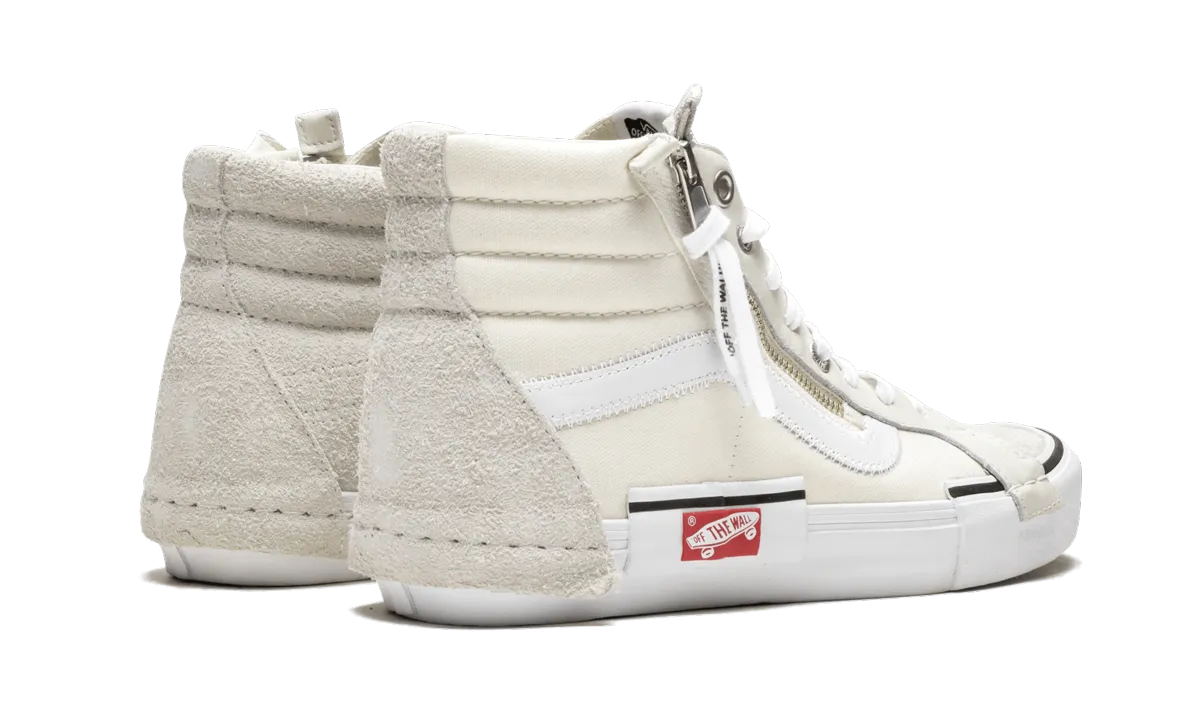 SK8-Hi Cap LX "Marshmallow" Beach Fun Thermoformed Heel Counter