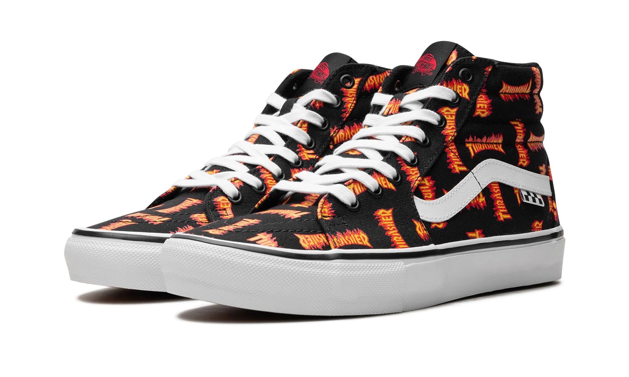 Flexibility Feature Sk8-Hi "Allover Thrasher Logo"