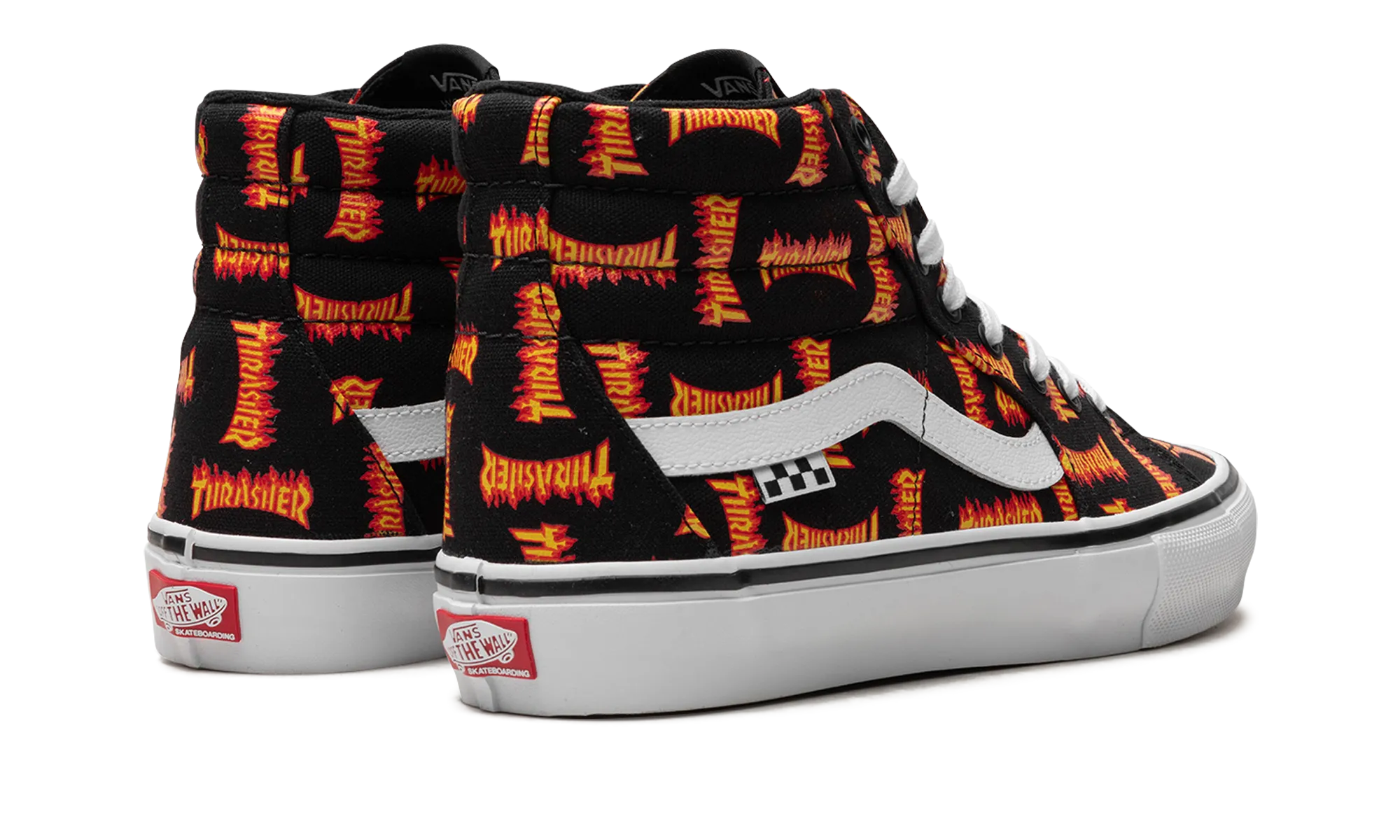 All Day Comfort Engineering Airflow channels Sk8-Hi "Allover Thrasher Logo"