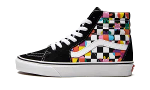 SK8-Hi "Floral Checkerboard" Night Glow Work