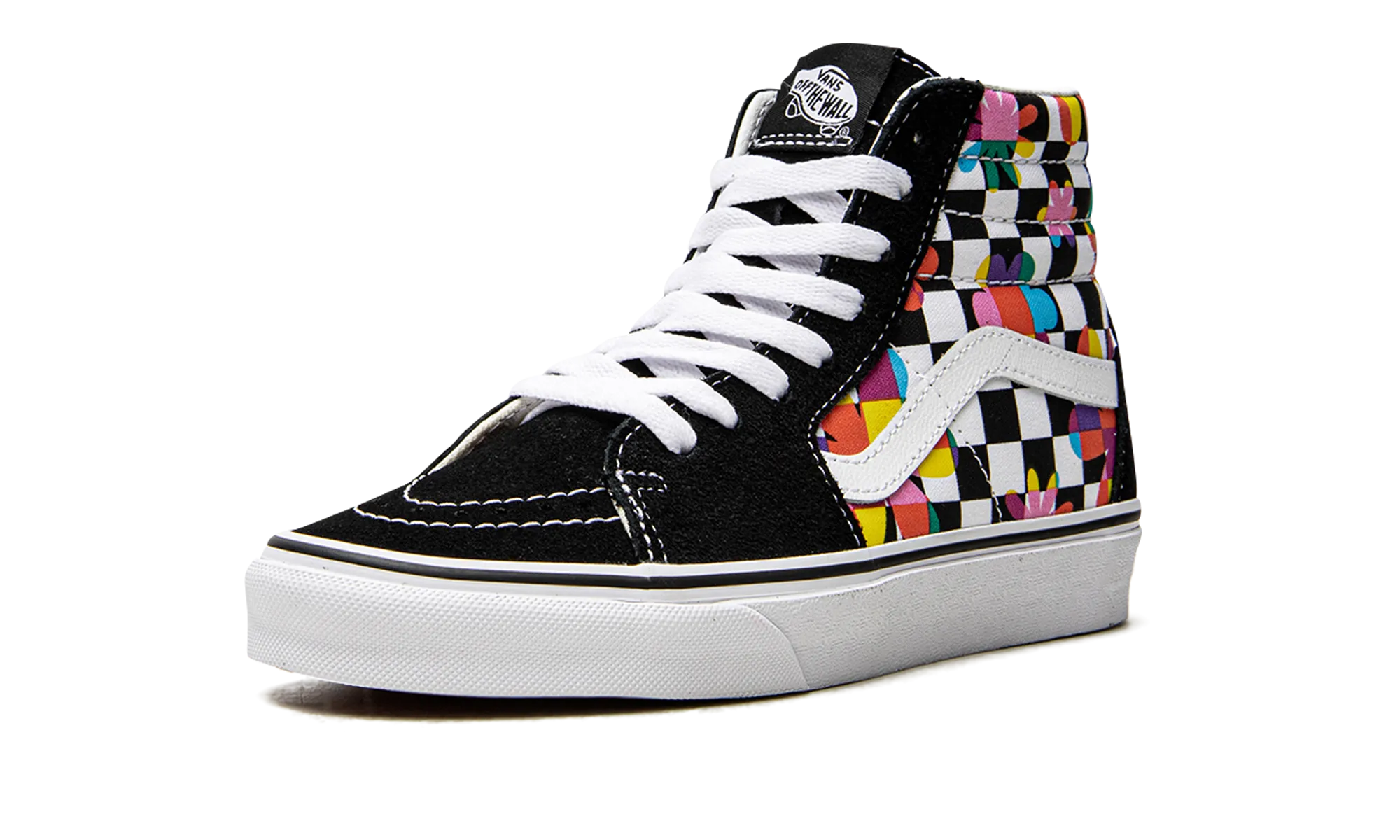 SK8-Hi "Floral Checkerboard" Fairy Step Compression Molding