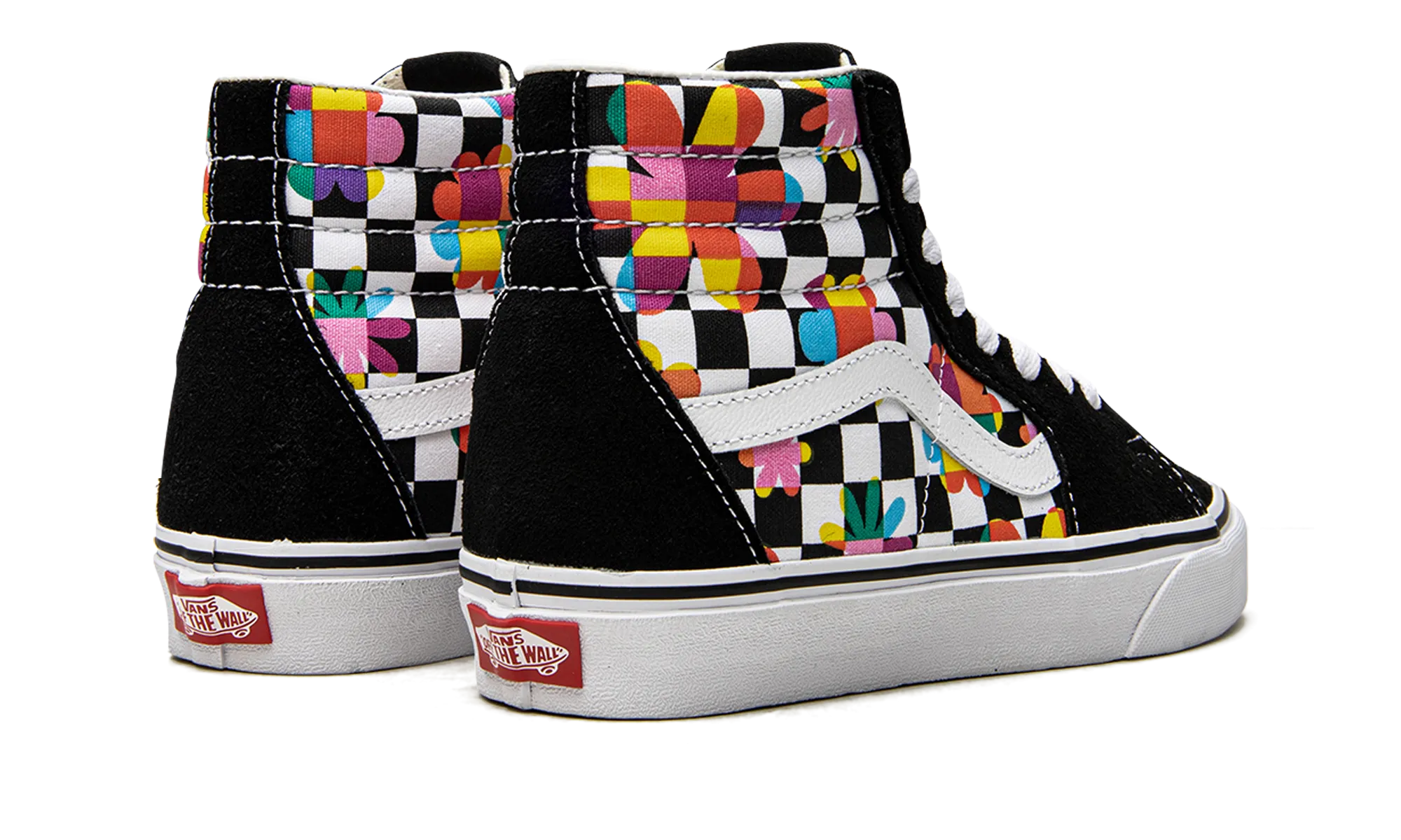 Pressure Dispersing Insole SK8-Hi "Floral Checkerboard"