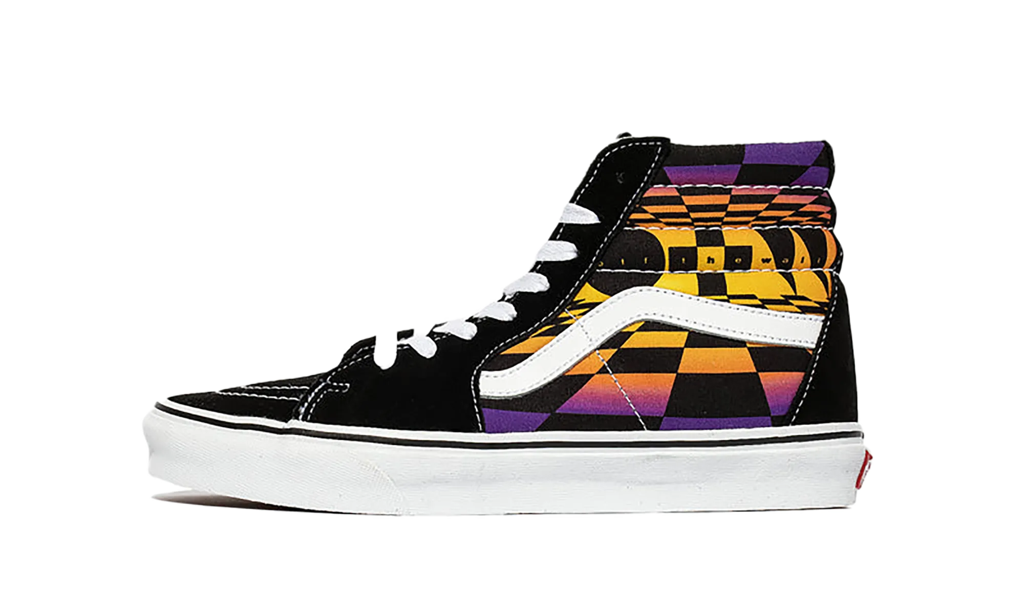 Active Day Orthopedic Footbed System Sk8 Hi "Graphic Check"