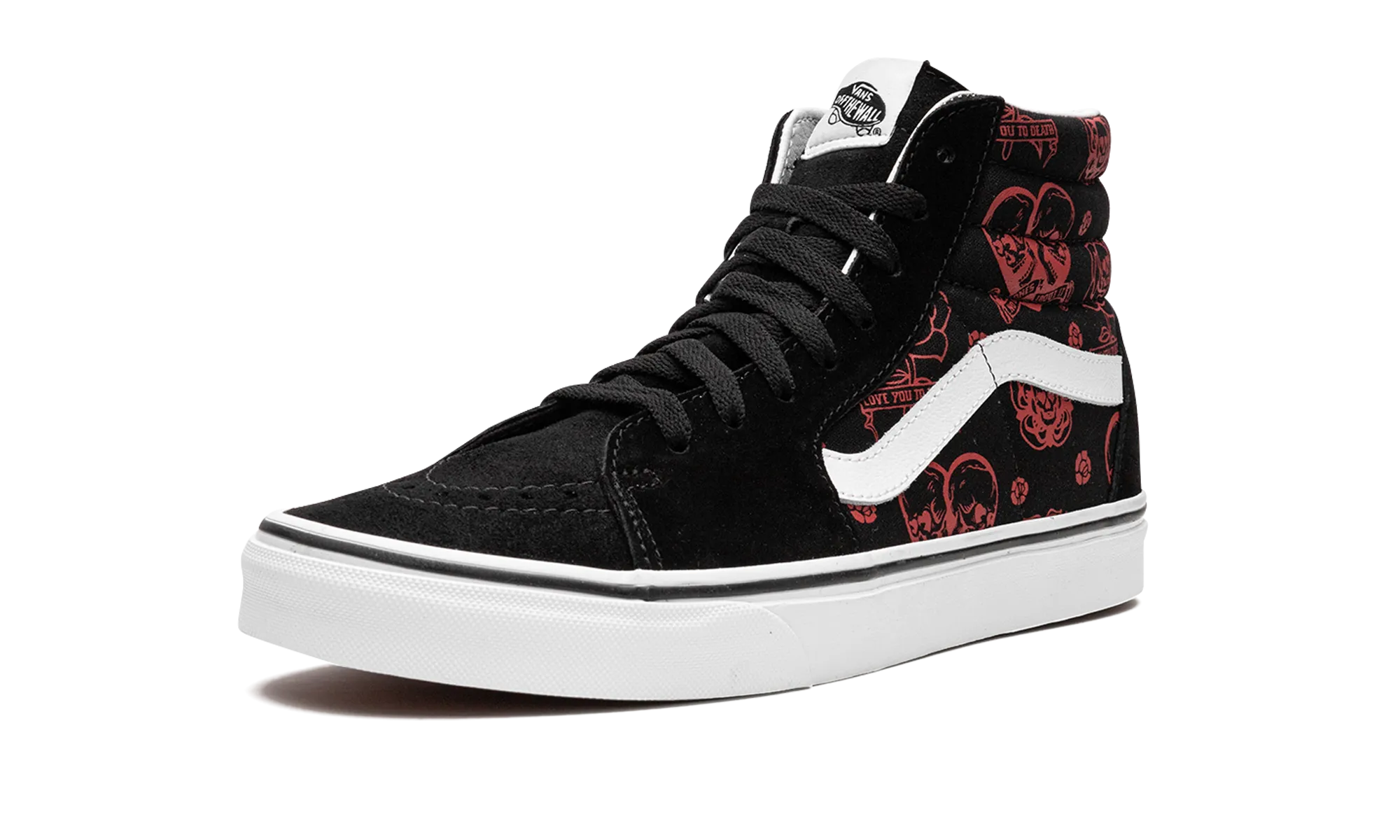SK8 Hi "LOVE YOU TO DEATH" Padded Comfort Wellness Seekers