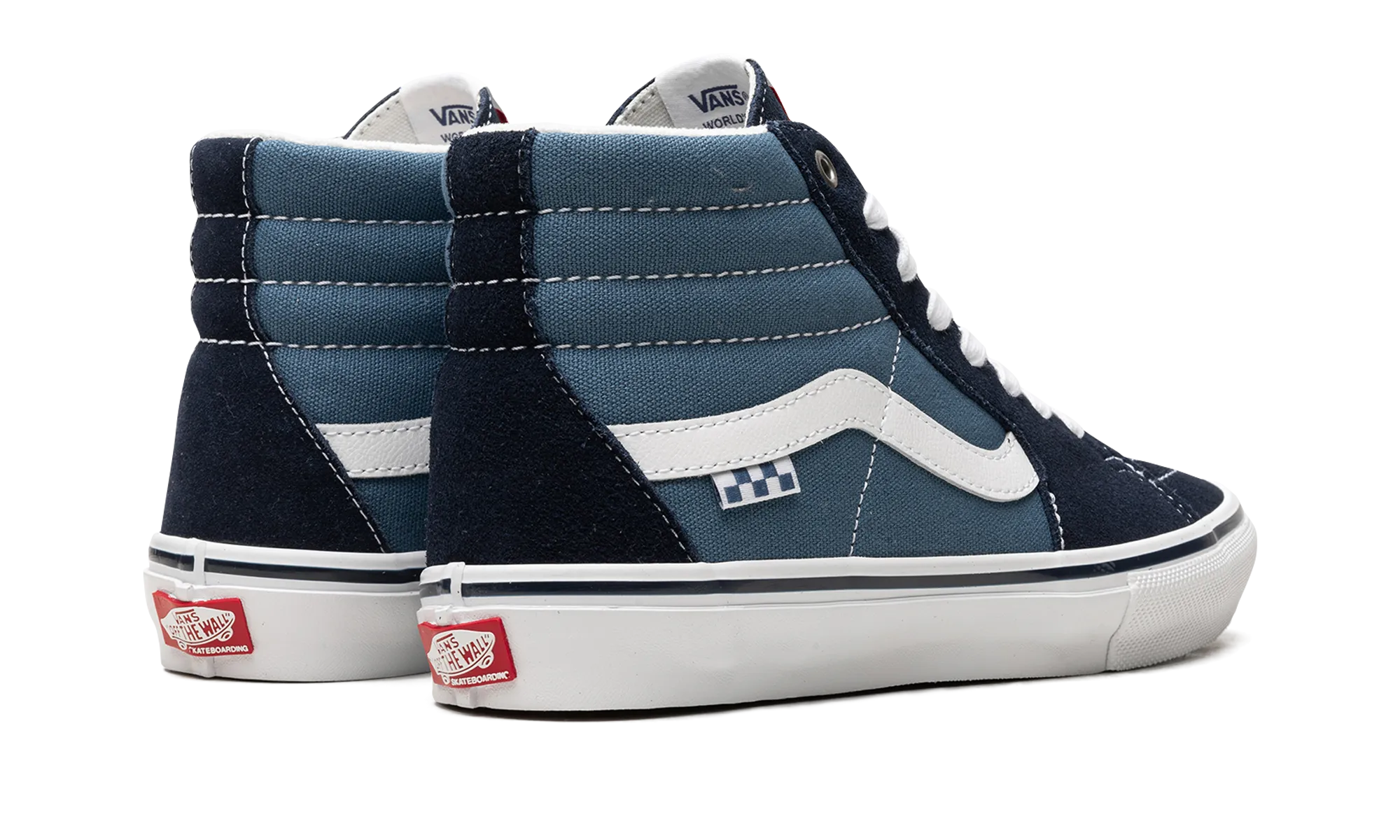 Sk8-Hi "Navy / White" Foam Lining Standing Workers Mono Style