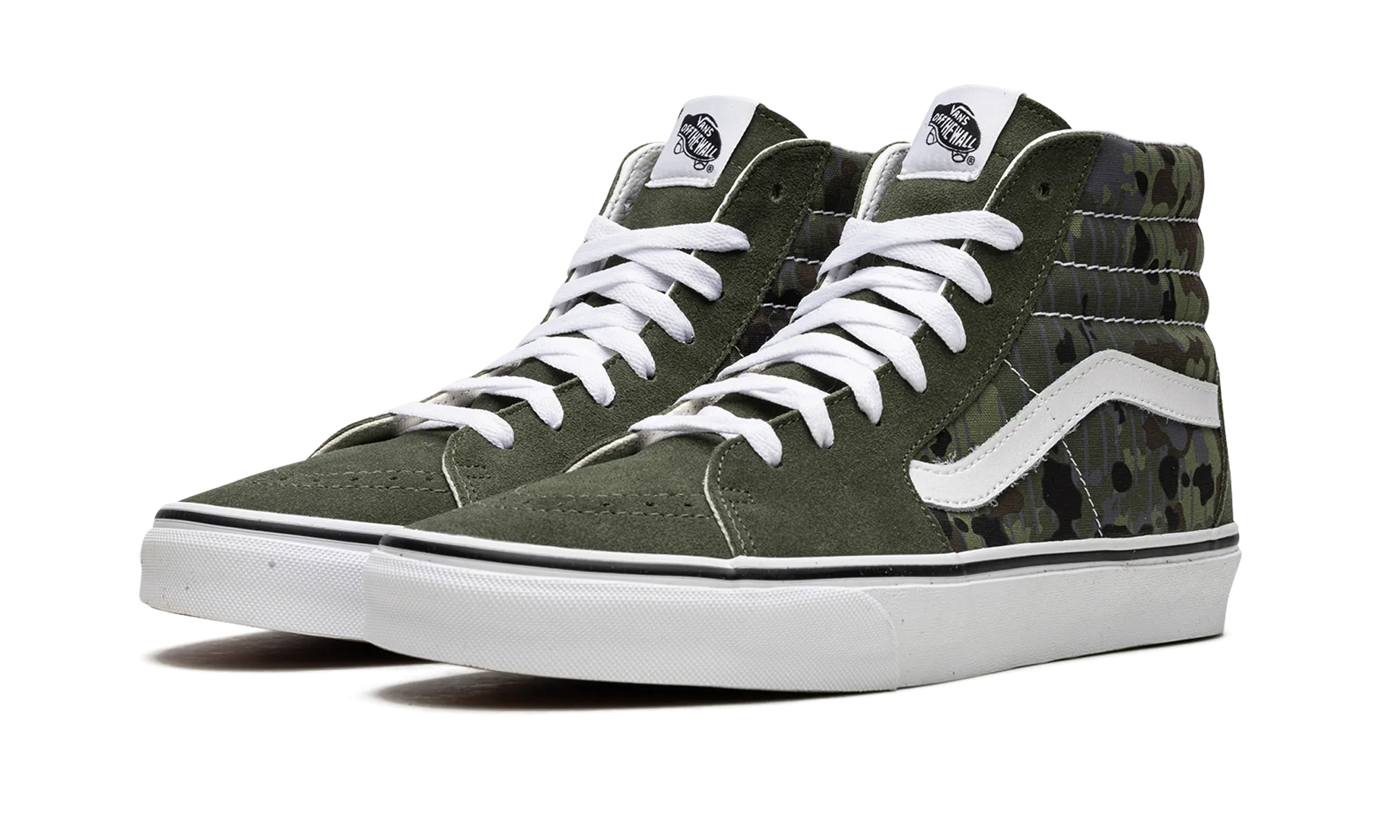 SK8-Hi "Rain Camo Green" Foot Support Breathable City Adventure