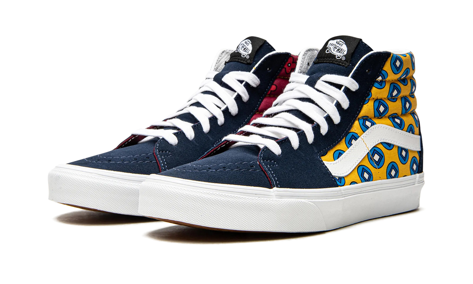 Vertical Compression Zones New York SK8-Hi "Tie Print Mix"