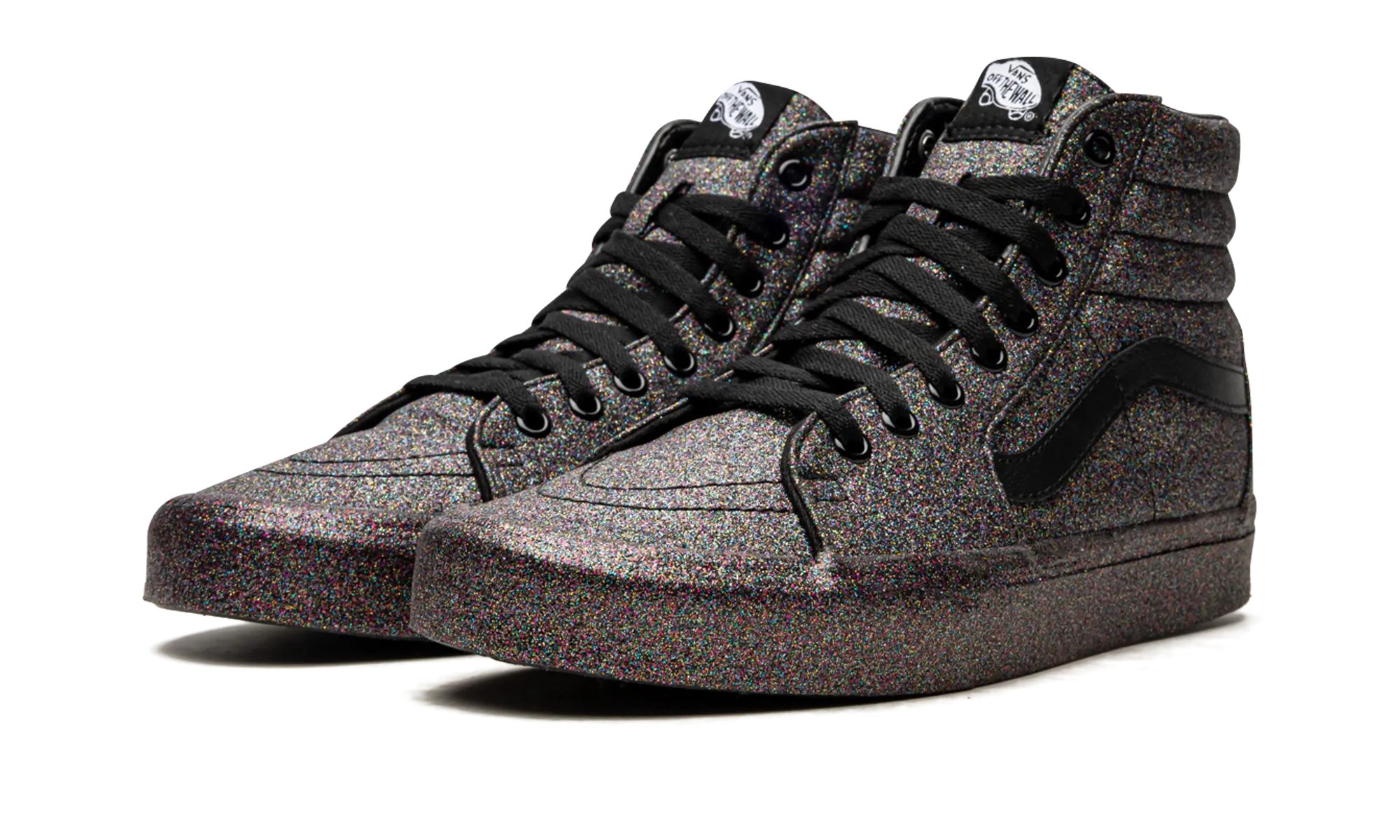 Dance Mode Sk8 Hi Rainbow Glitter Classic High Top