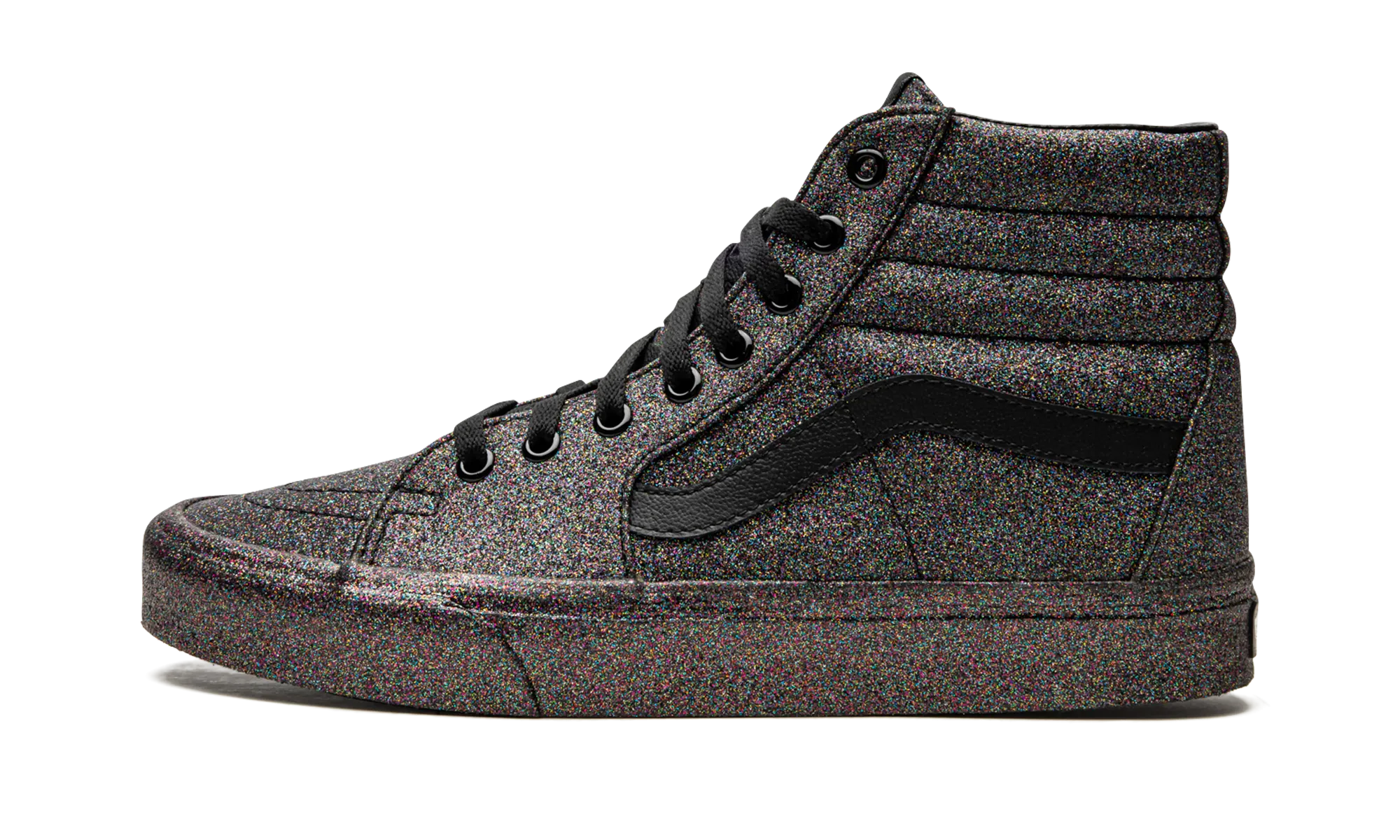 Sk8 Hi Rainbow Glitter Classic High Top Reinforced toe cap Concert Mood