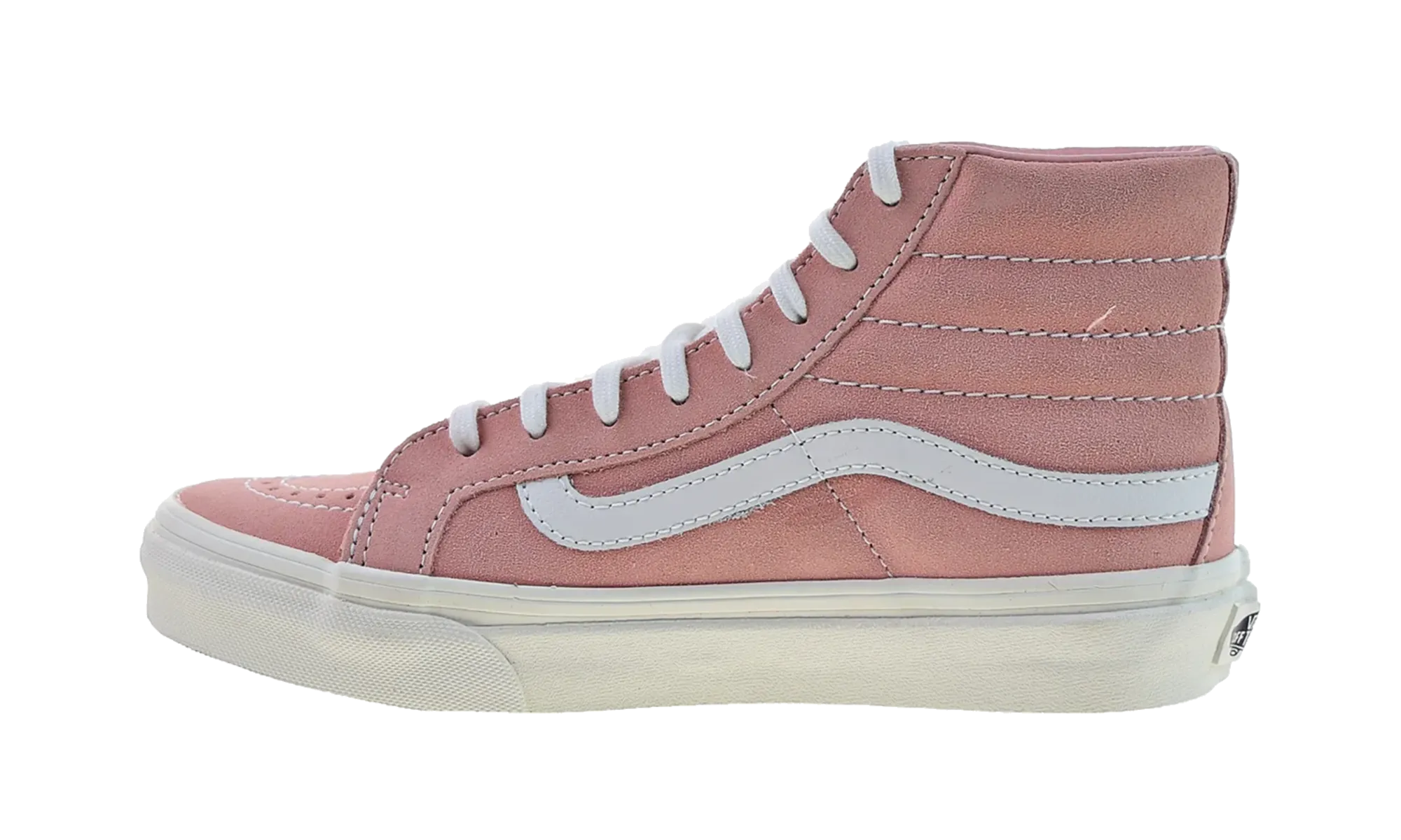SK8 Hi Slim "Blossom-True White" Multi Directional Tread Pattern Comfort Stand