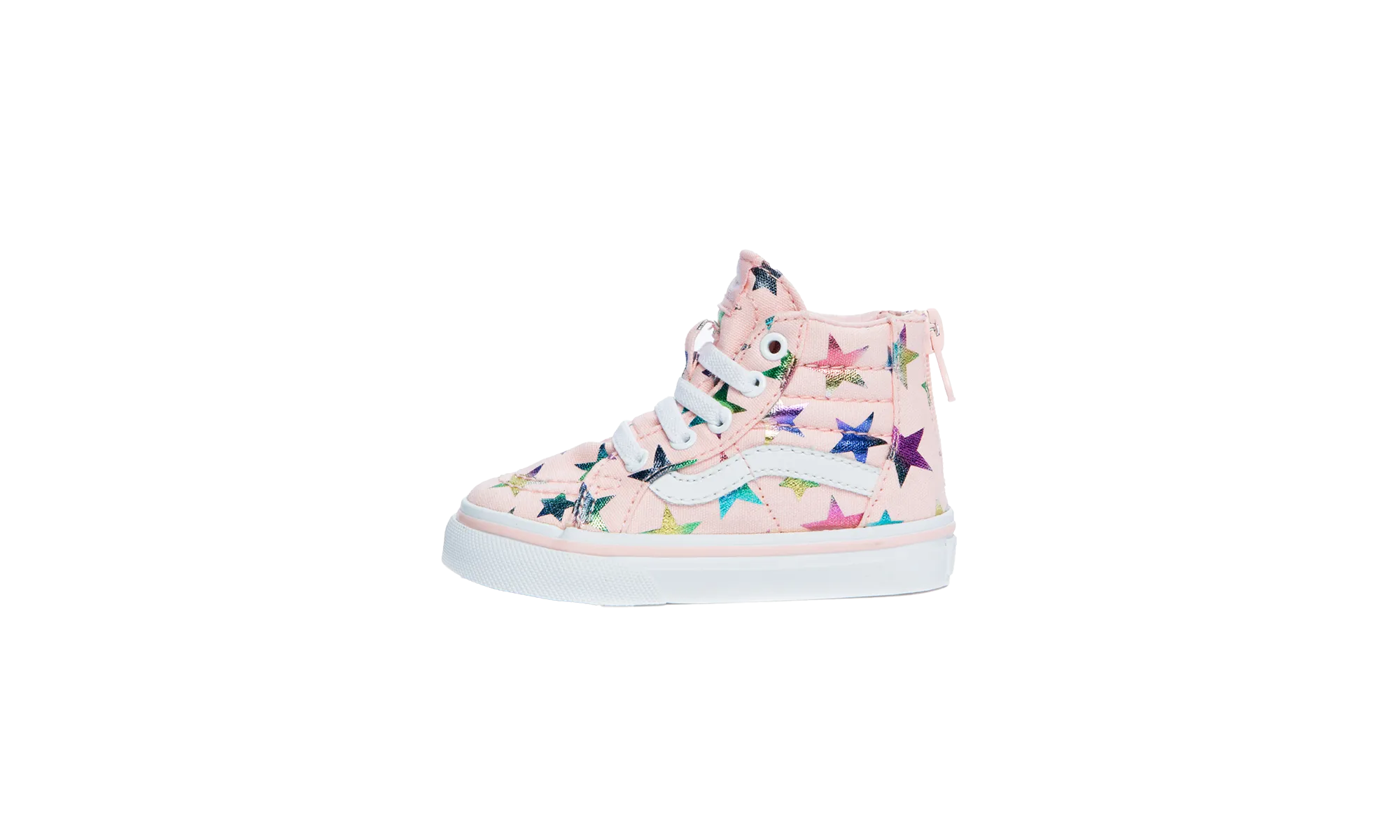 Sk8-hi Zip "(FOIL STARS)PINK" Vibration Dampening Layer Slip Resistant Modern Commuters