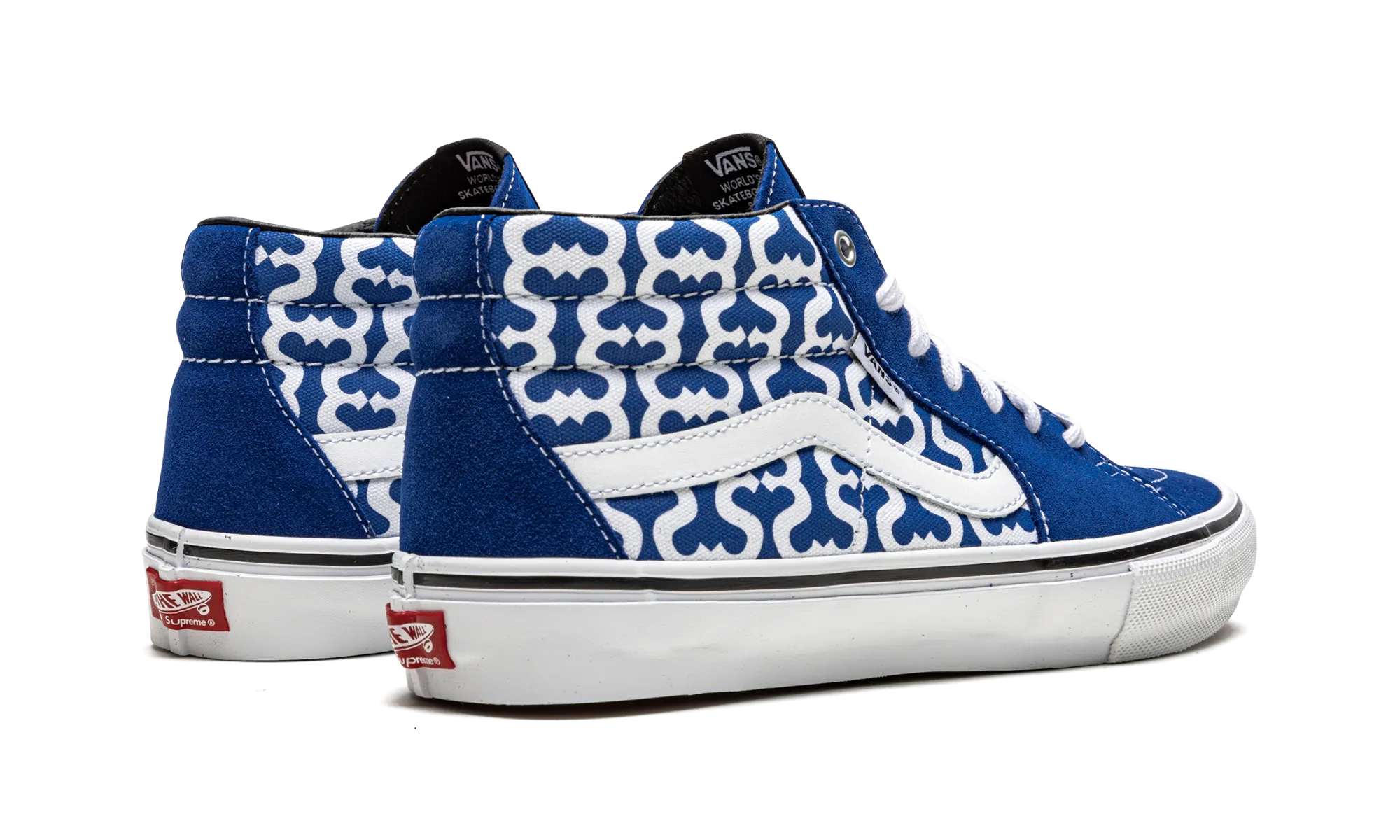 Skate Grosso Mid "Supreme - Monogram S - Royal" Retro Core Multidirectional Traction Grip