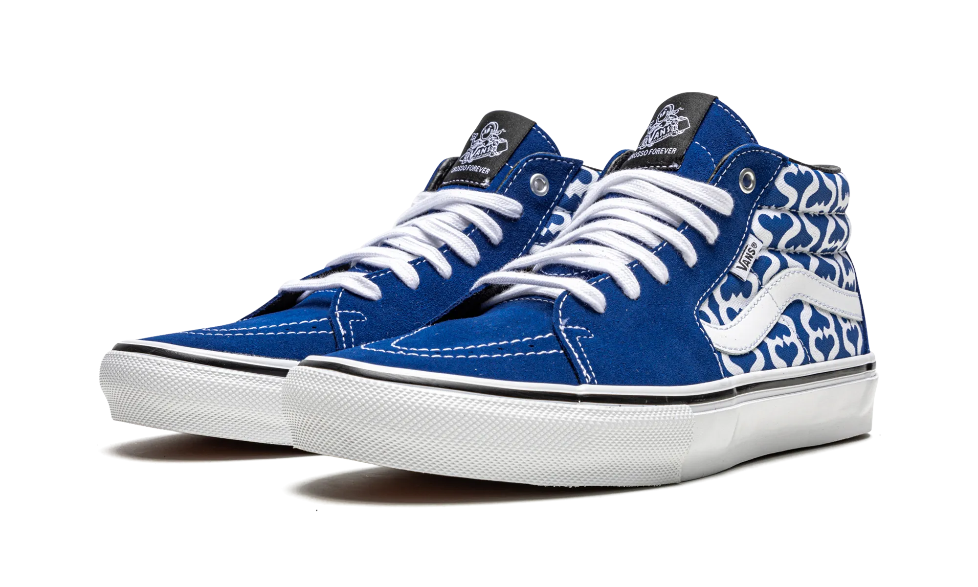 Skate Grosso Mid "Supreme - Monogram S - Royal" Comfortable